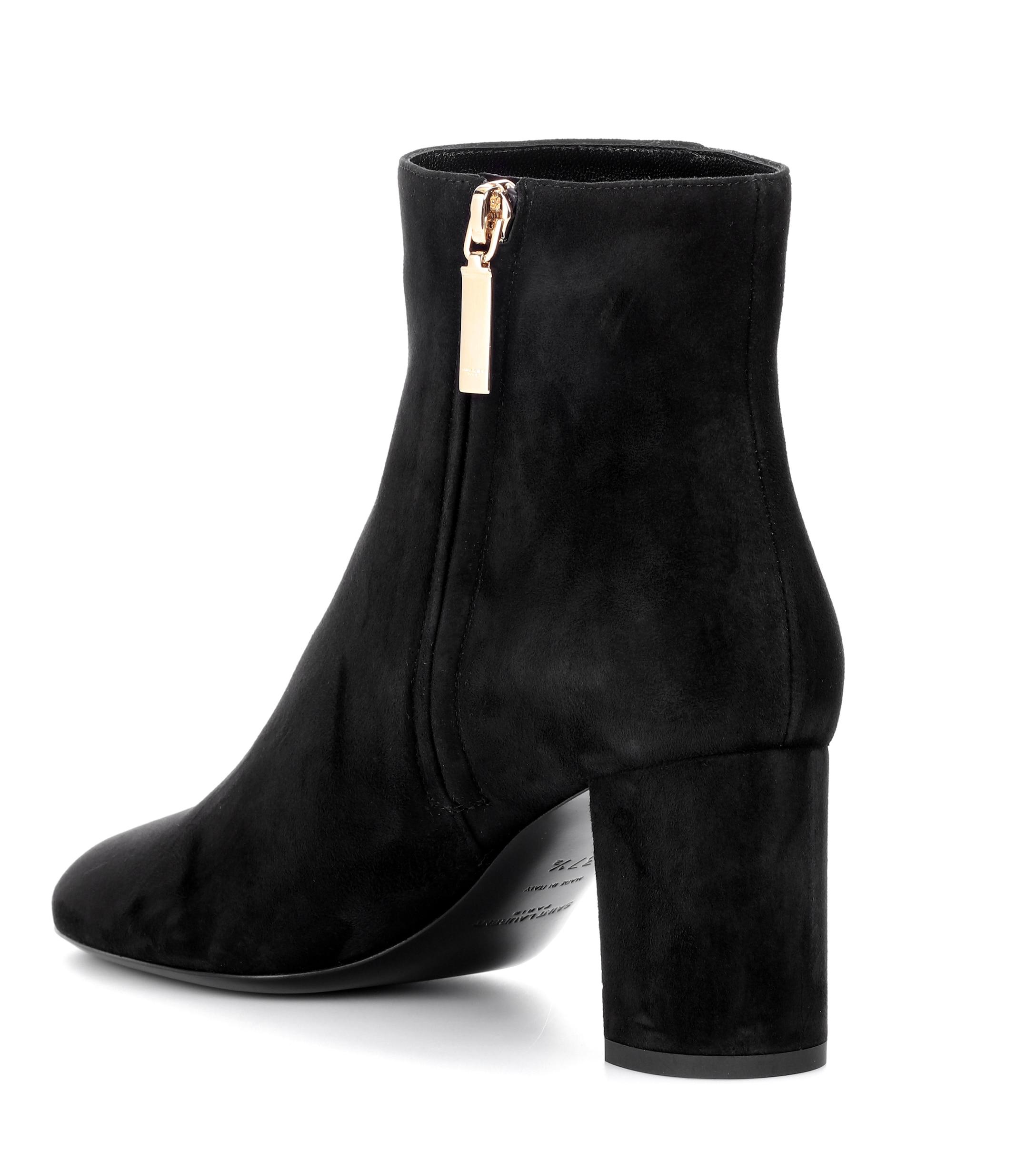 bottines loulou saint laurent