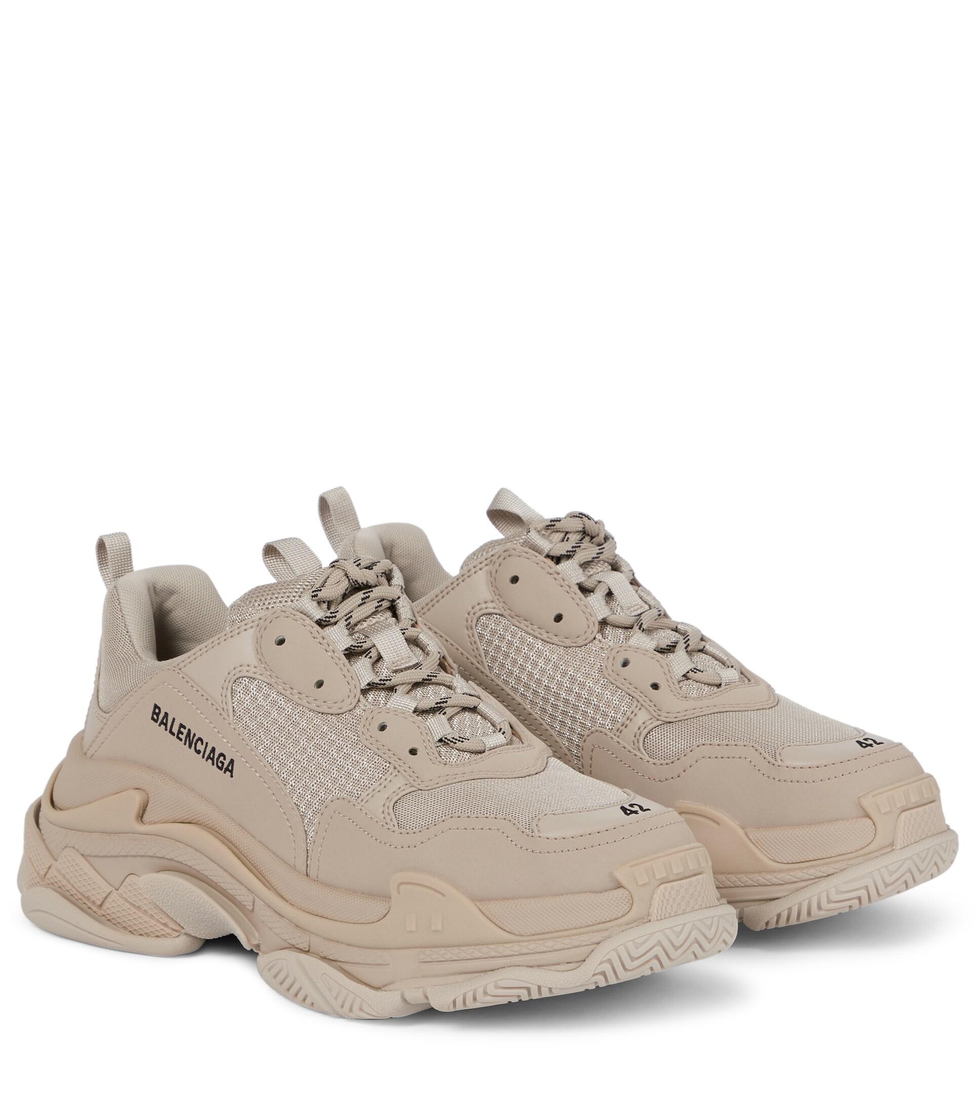 Balenciaga Triple S Sneakers in Beige (Natural) | Lyst
