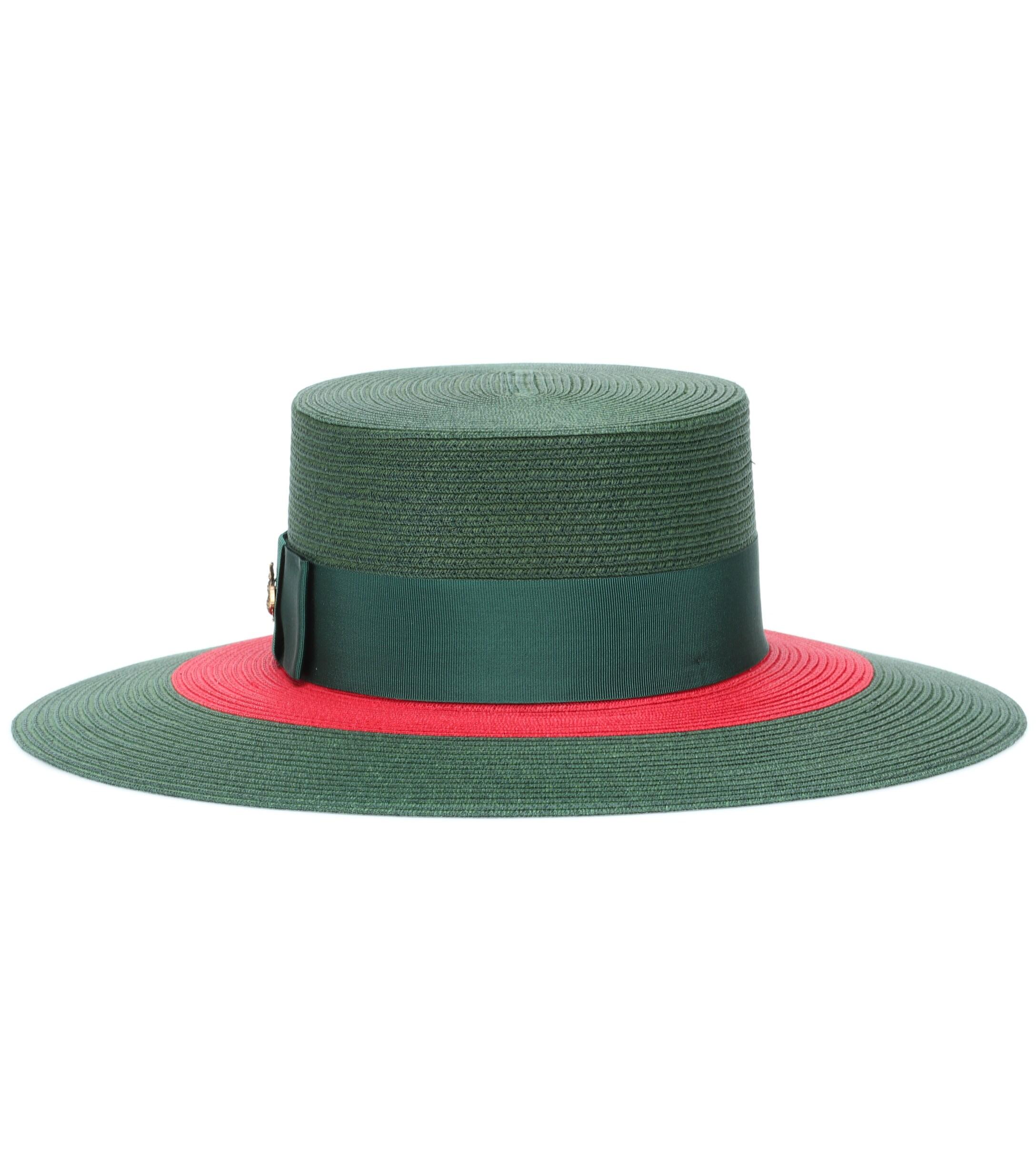 gucci hat green