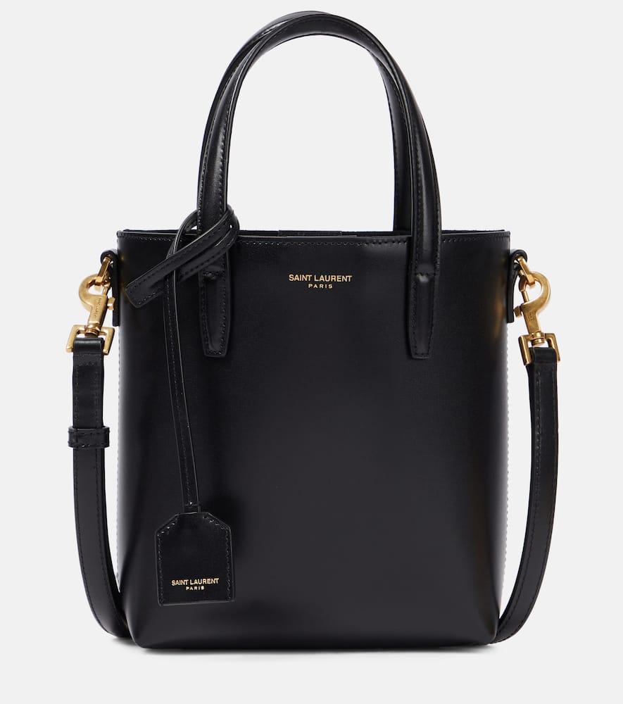 Bolso shopper Shopping mini de Saint Laurent de color Negro Lyst - Main Image