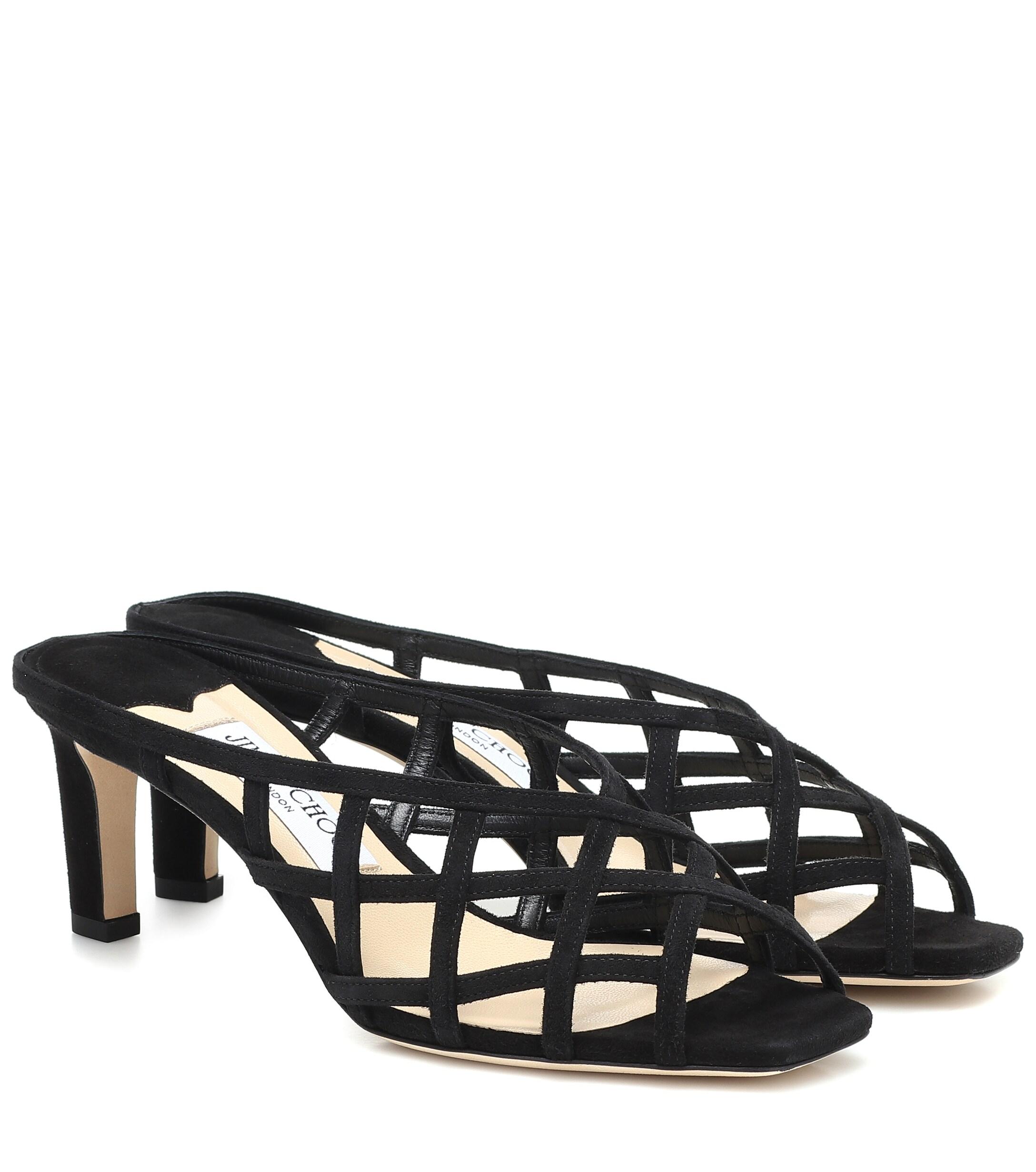 jimmy choo sai flat sandals