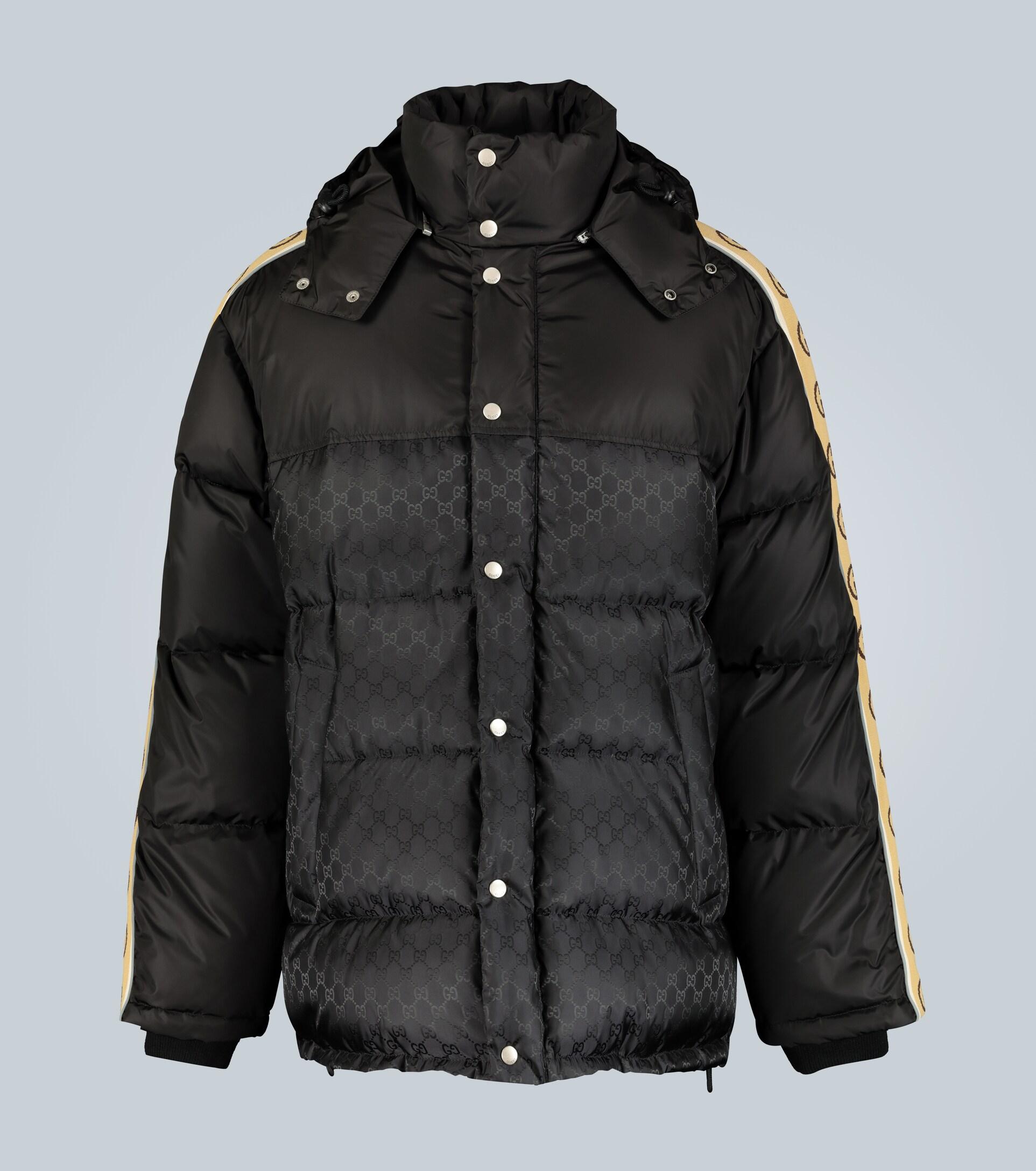 Ssense Uomo Abbigliamento Cappotti e giubbotti Giacche Giacche jacquard Black Jumbo GG Jacket 