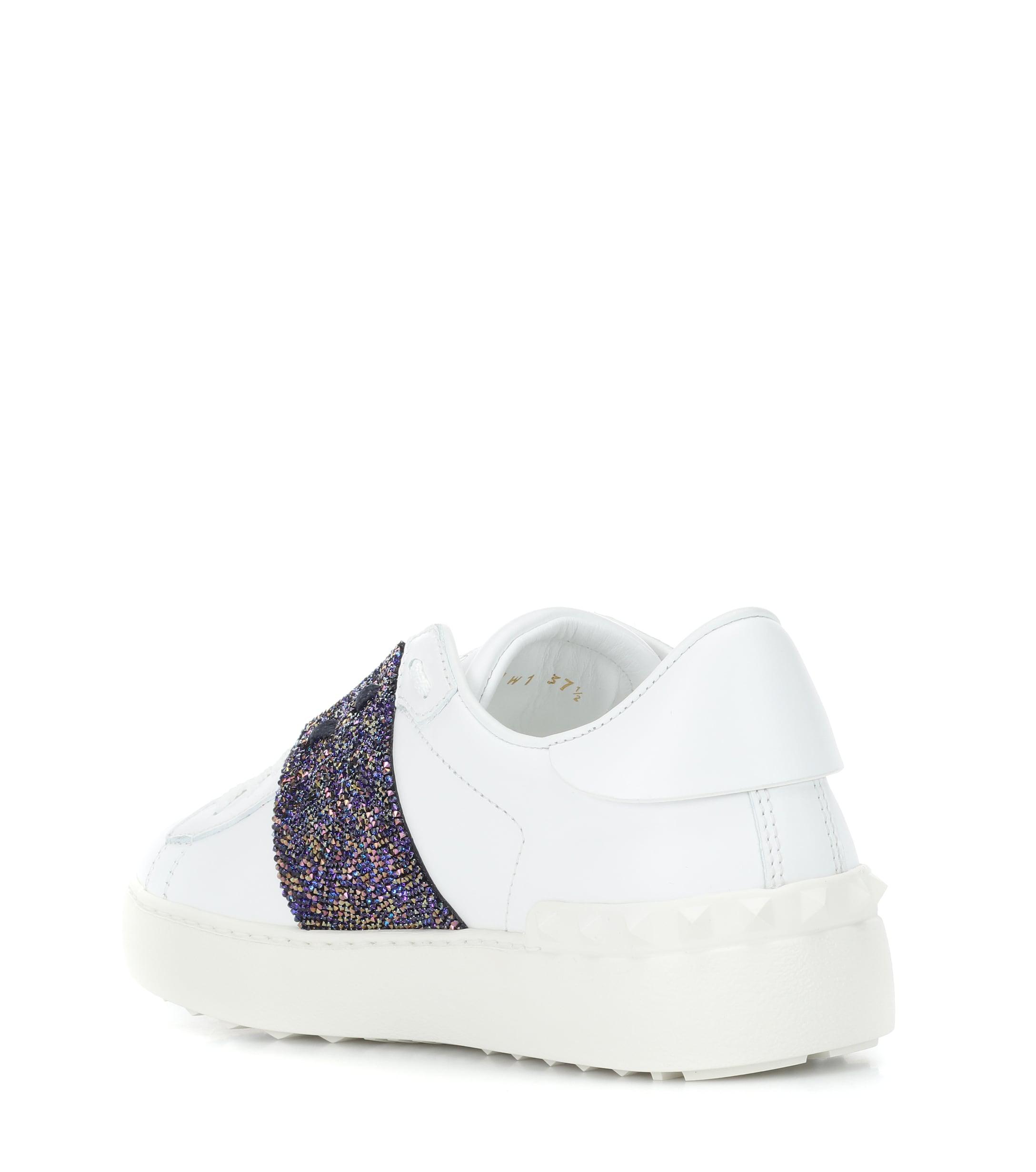 valentino sneakers swarovski