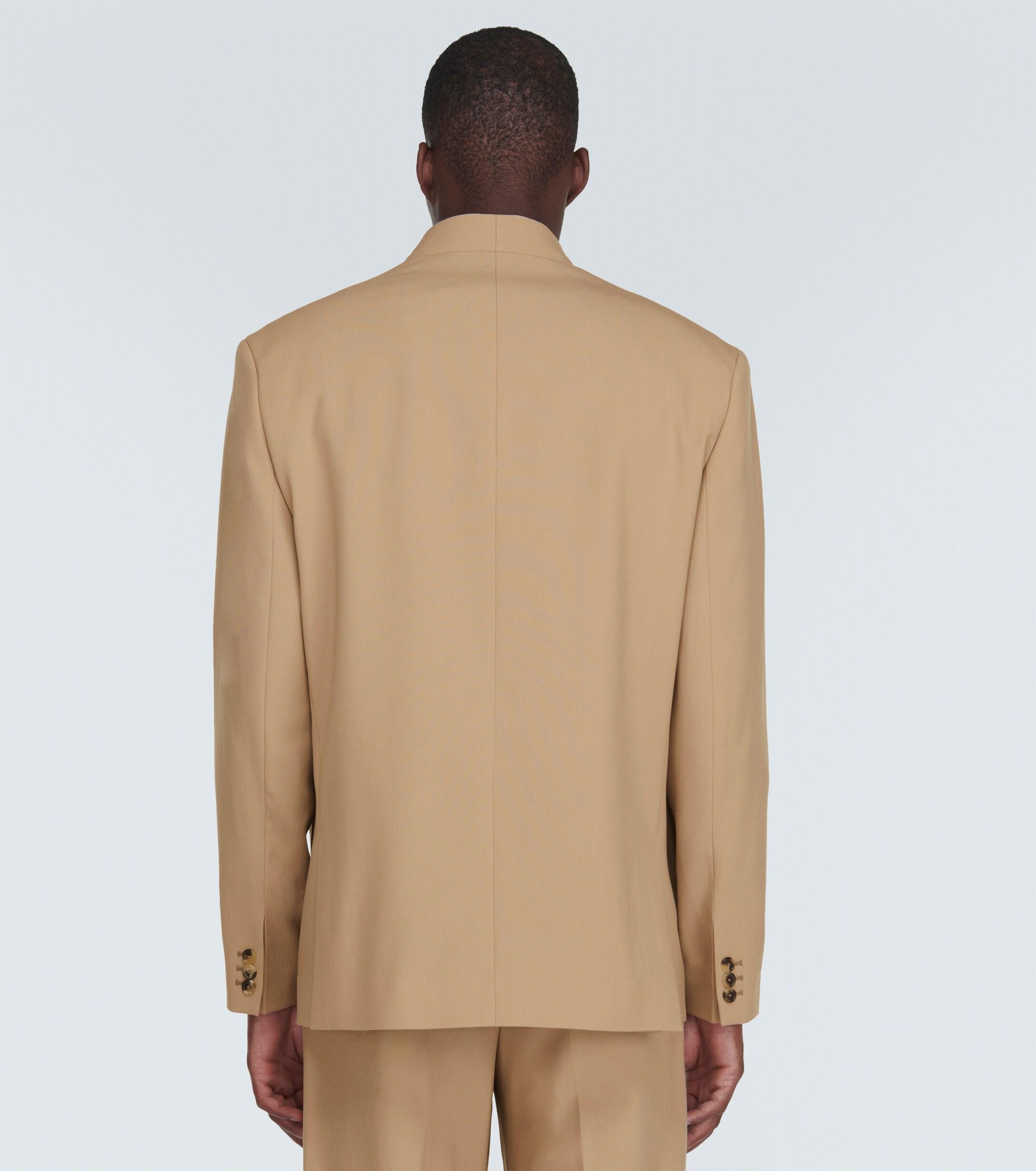 Asymmetric panel zip store embellished coat