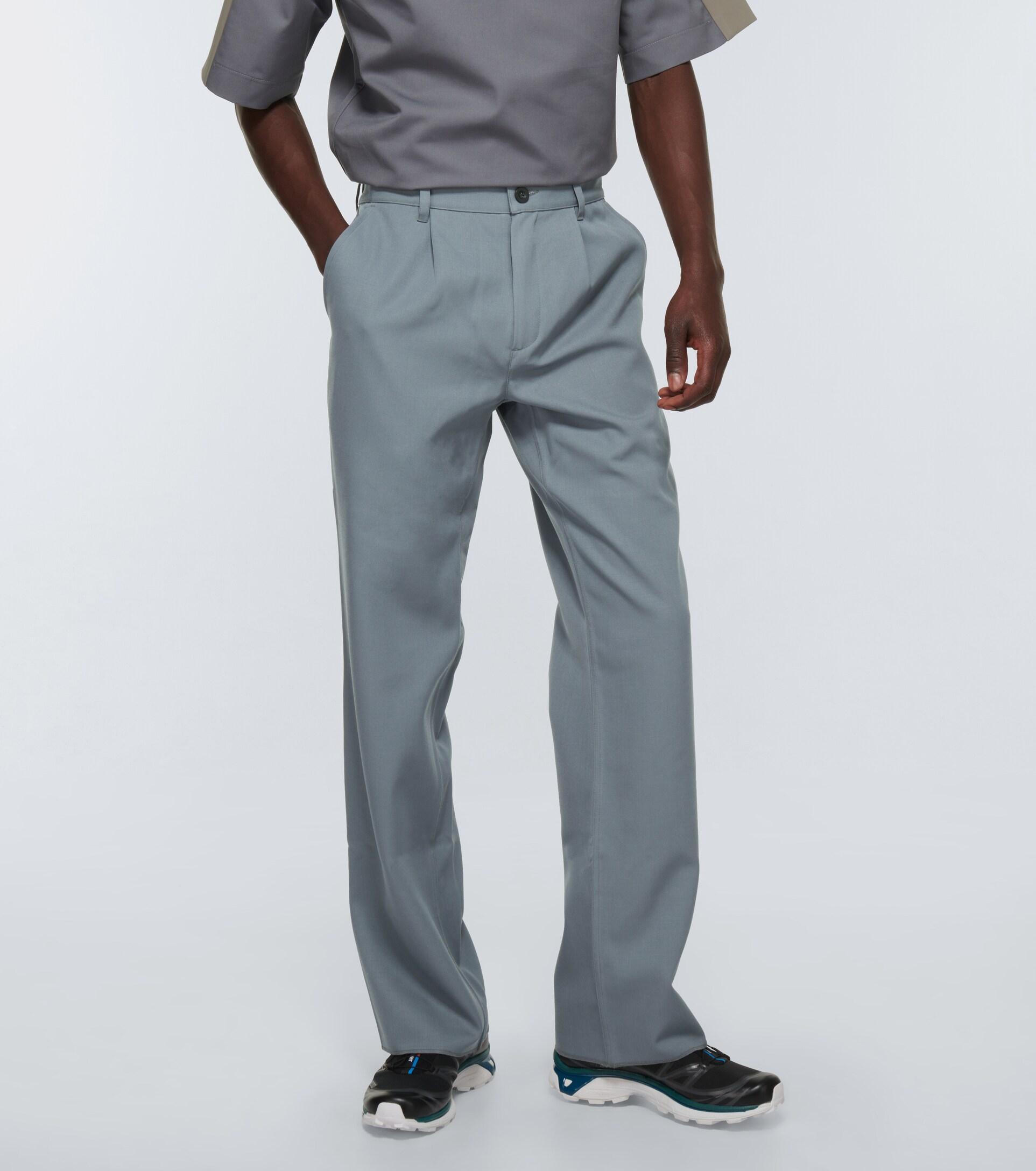 GR10K Wool Pants in Gray for Men | Lyst