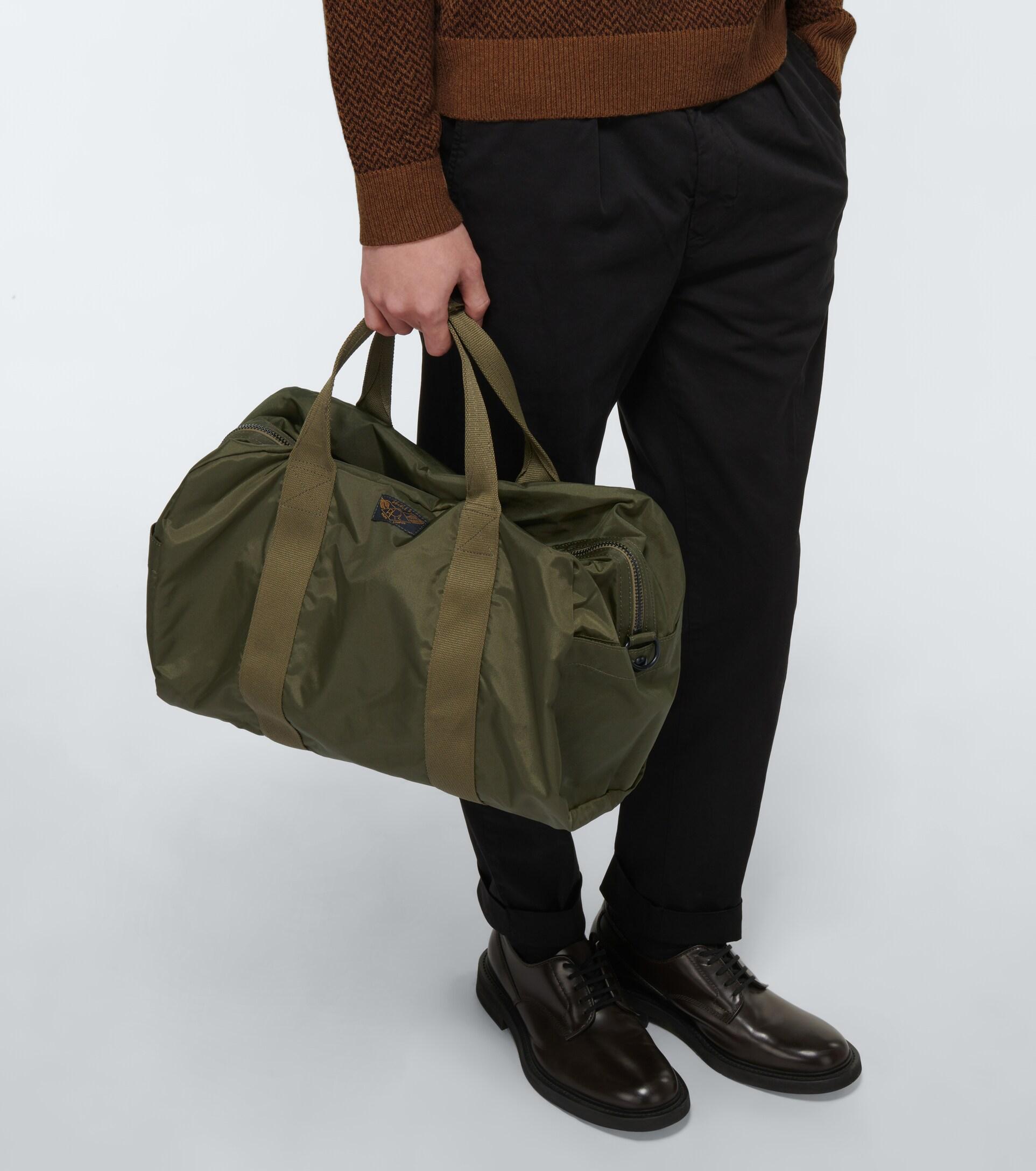 RRL Utility Nylon Travel Bag in Green for Men | Lyst