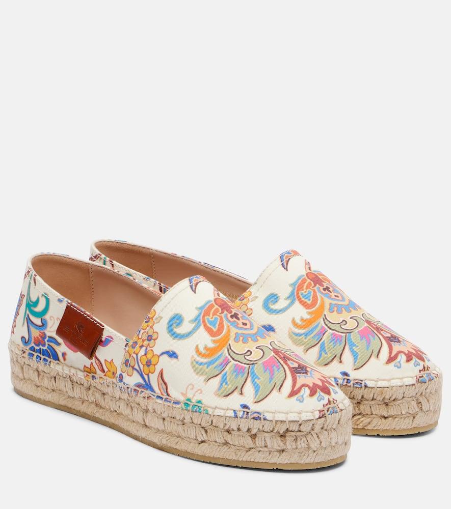 【ETRO】Espadrilles Etro Jacquard denim espadrilles Etro