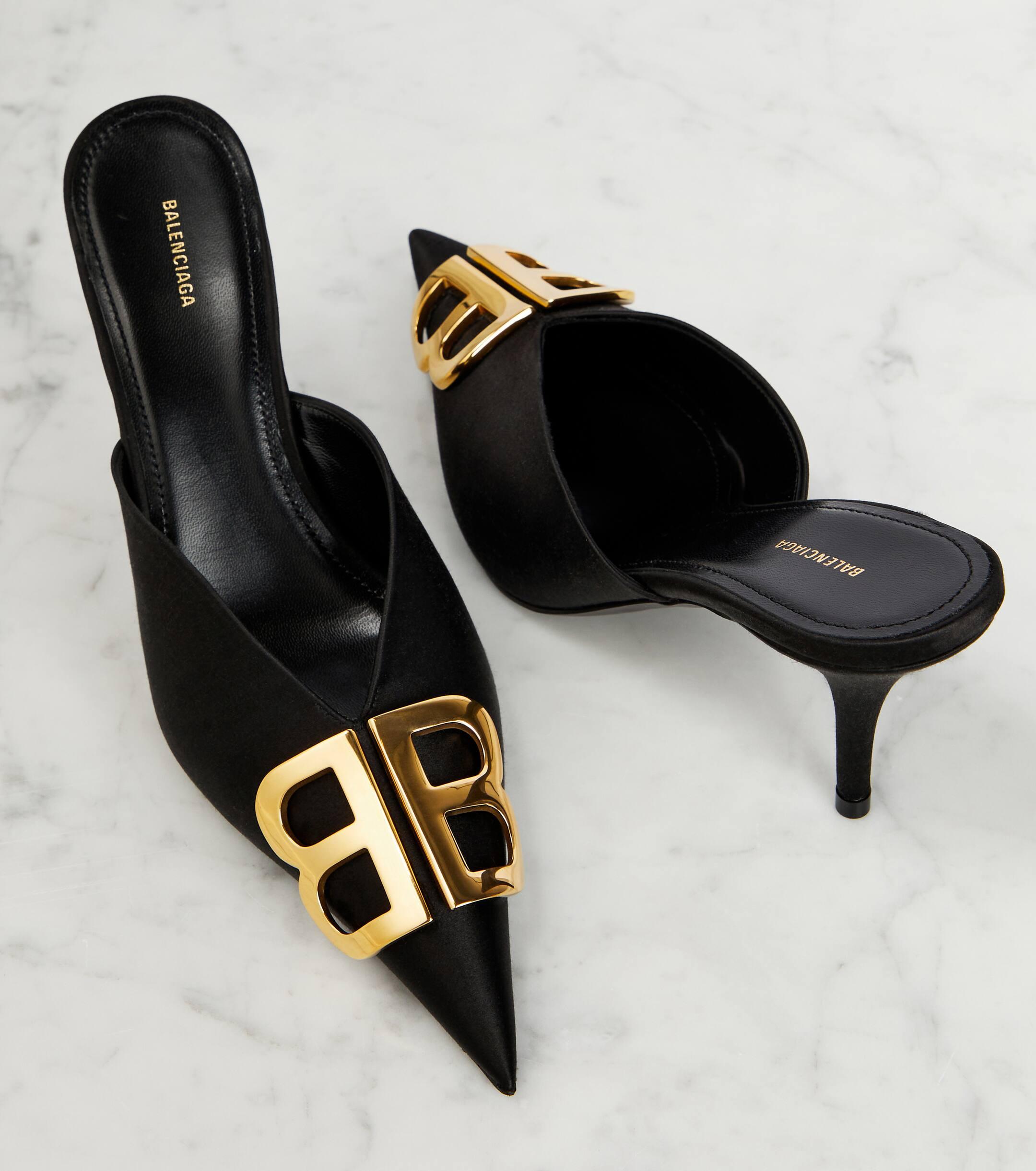 Bb Satin Mules
