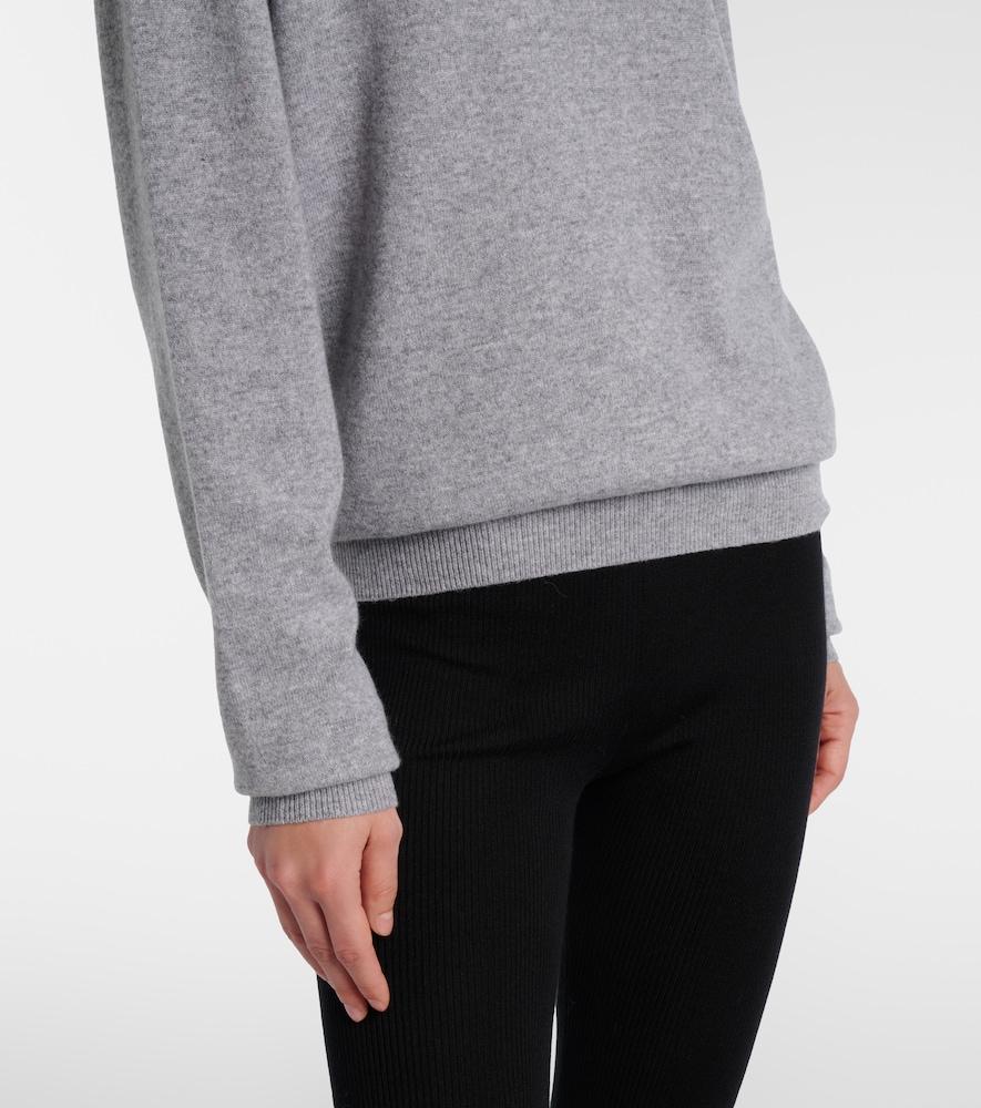 Saint Laurent Cashmere Turtleneck Sweater in Grey | Lyst UK