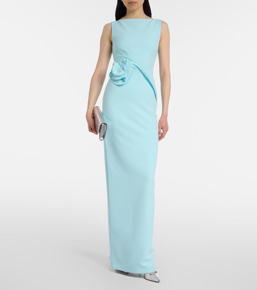 strapless open back dress Roland Mouret // Cream Wool One Shoulder Dress – VSP Consignment main image 1