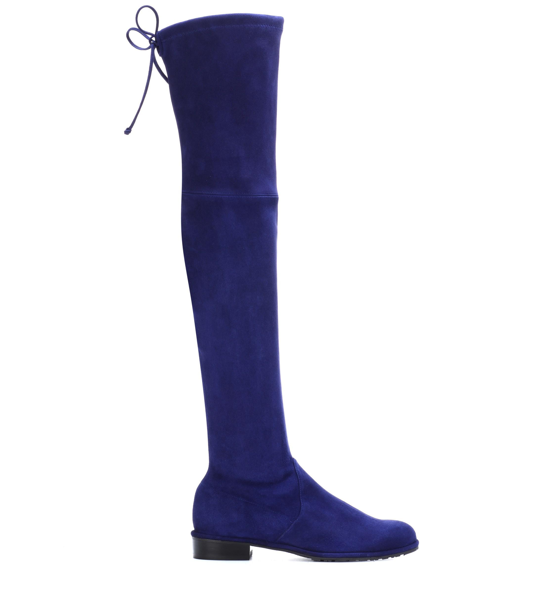 stuart weitzman low heel boots