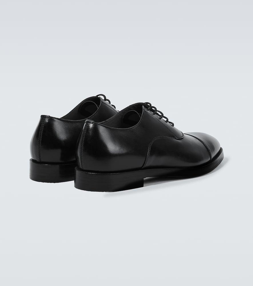 ZEGNA €1290 
LACE UPS
BLACK LEATHER OXFORD SHOES
Color: Black
Size 11.5 preowned Men main image 4
