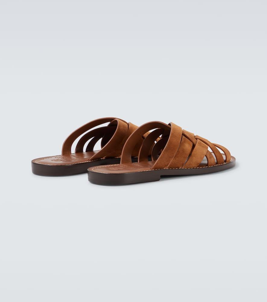 Brunello Cucinelli Leather sandals for Men | Online Sale up