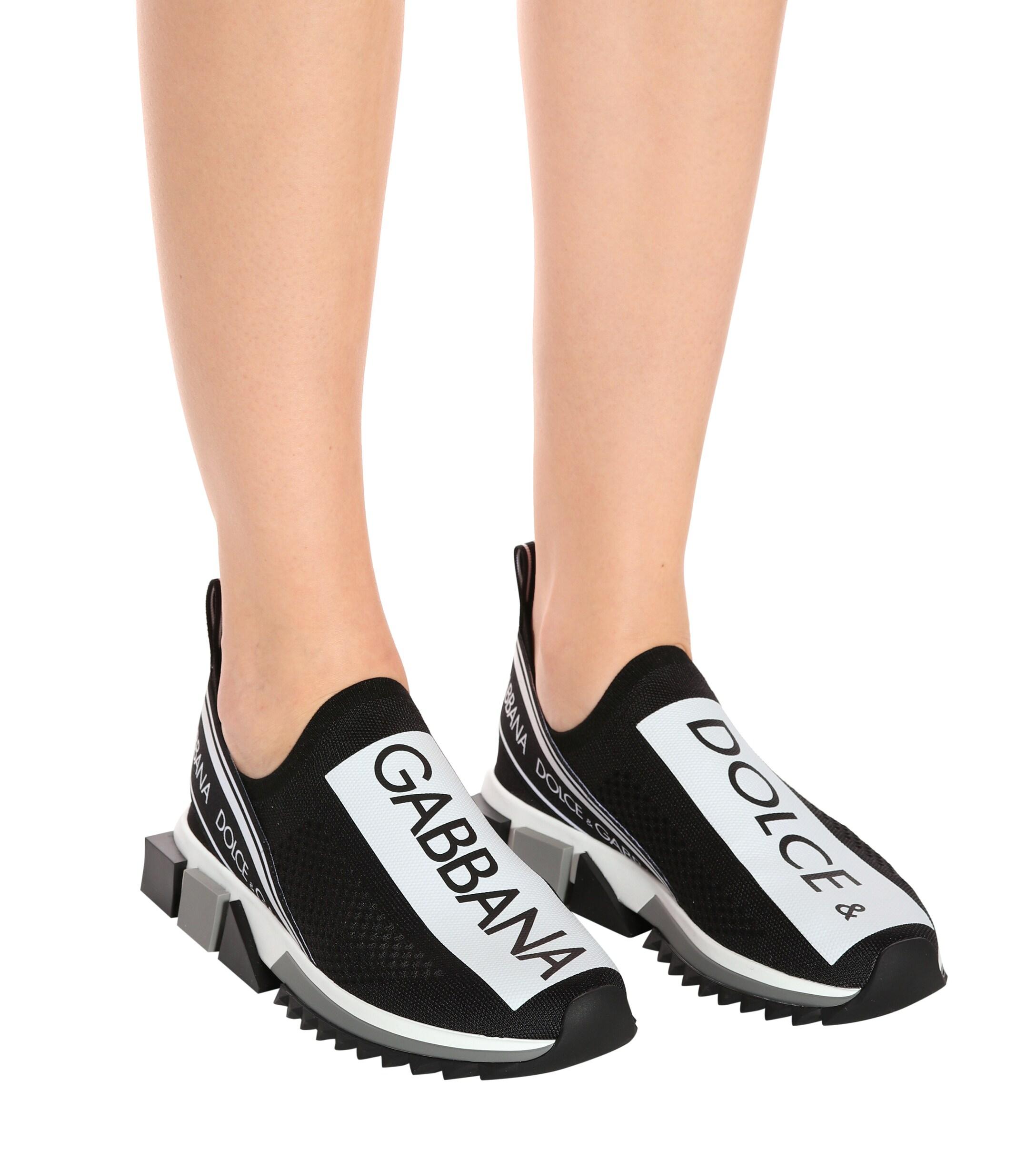 dolce and gabbana sneakers with crystals