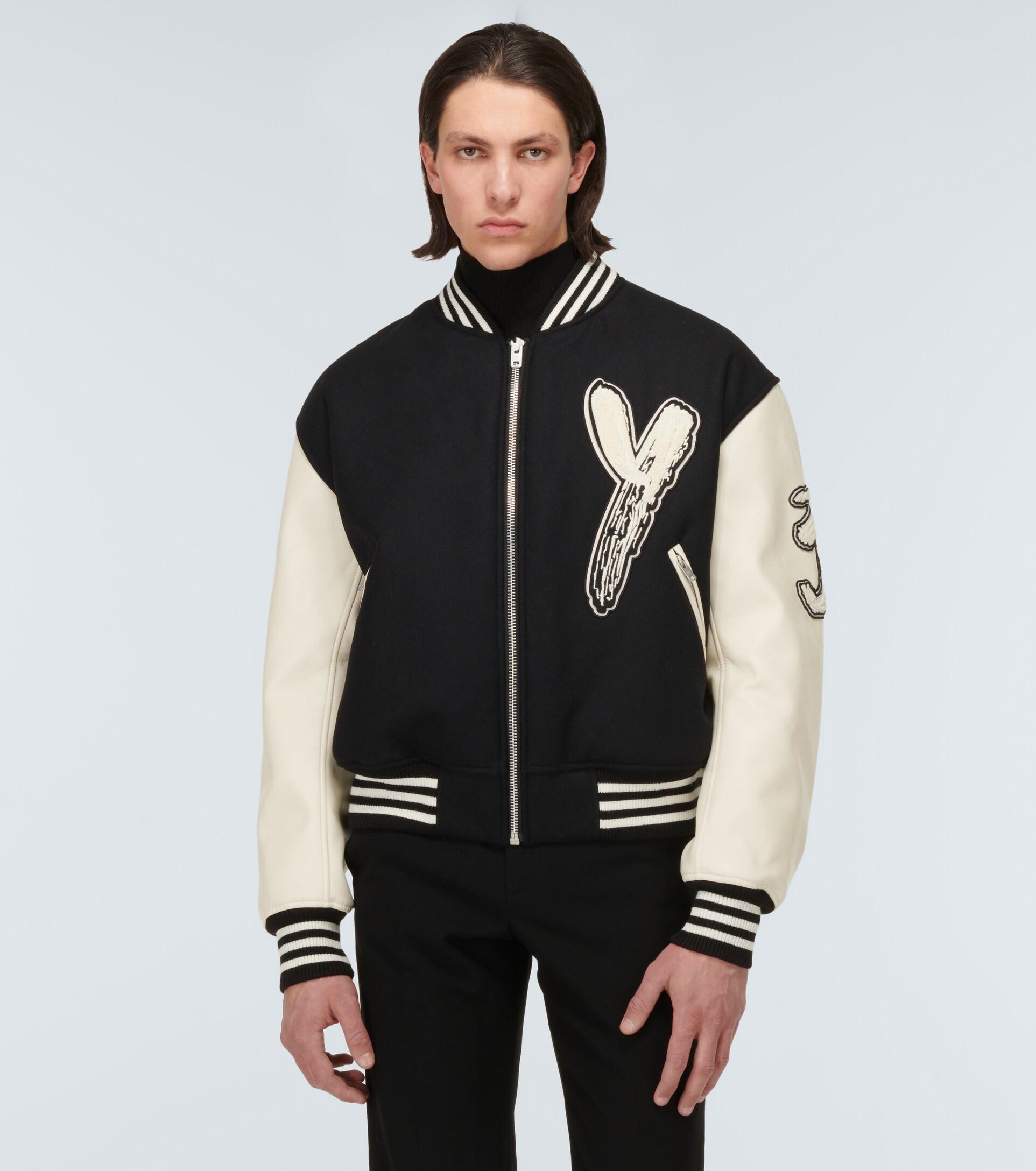 Y-3 Varsity Jacket in Black for Men | Lyst