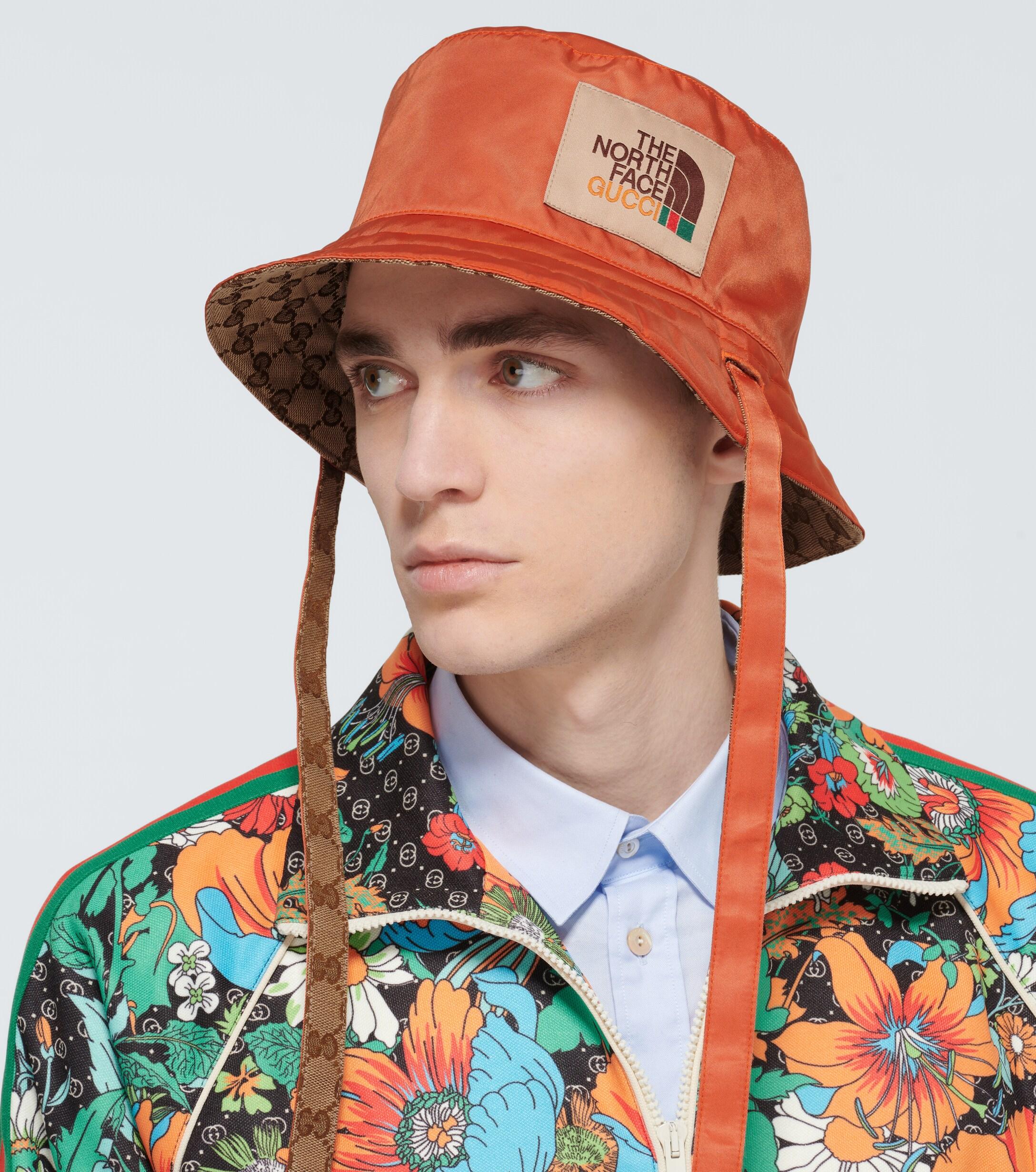 Gucci The North Face X GG Canvas Hat for Men | Lyst