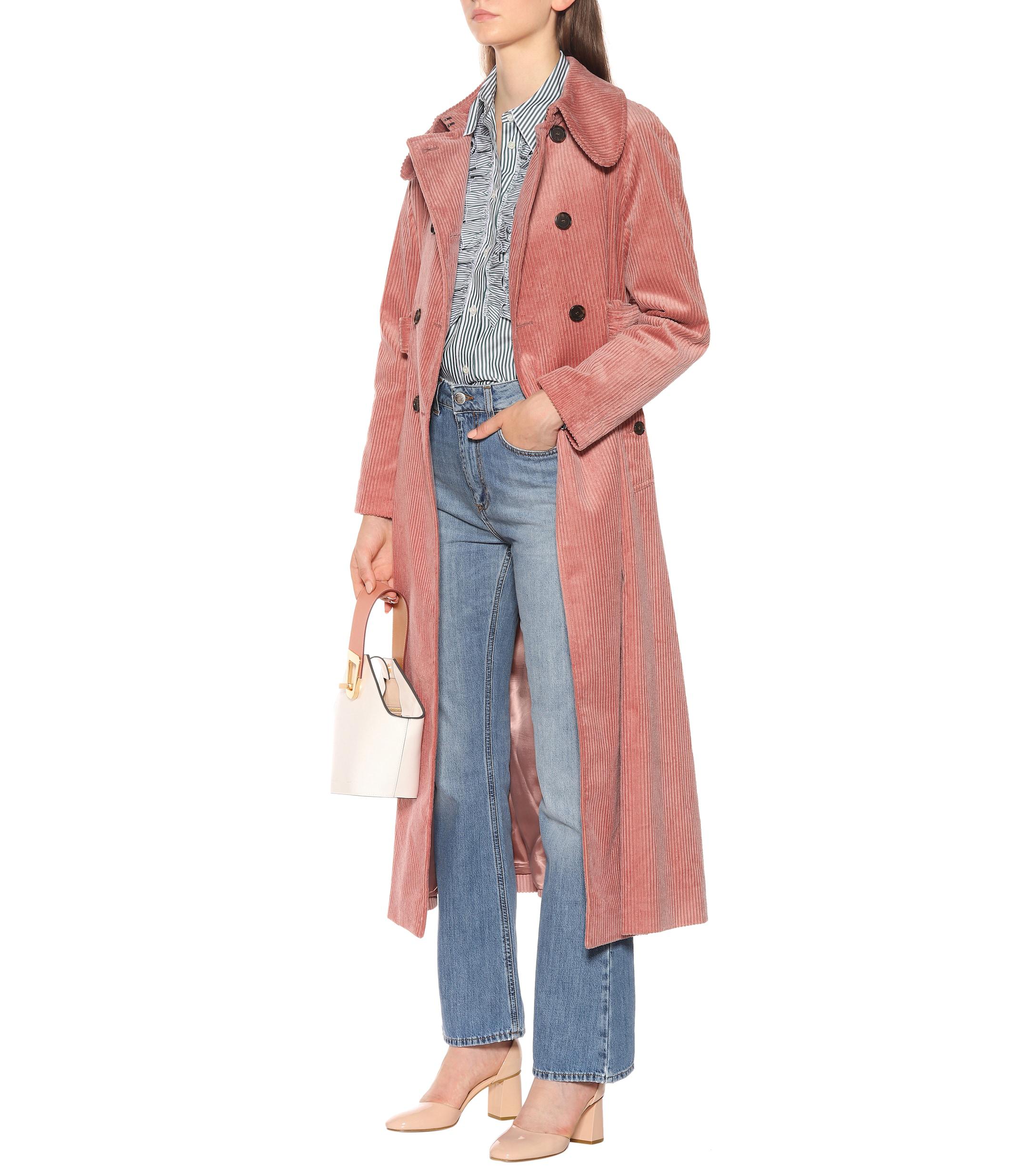 alexa chung green trench coat