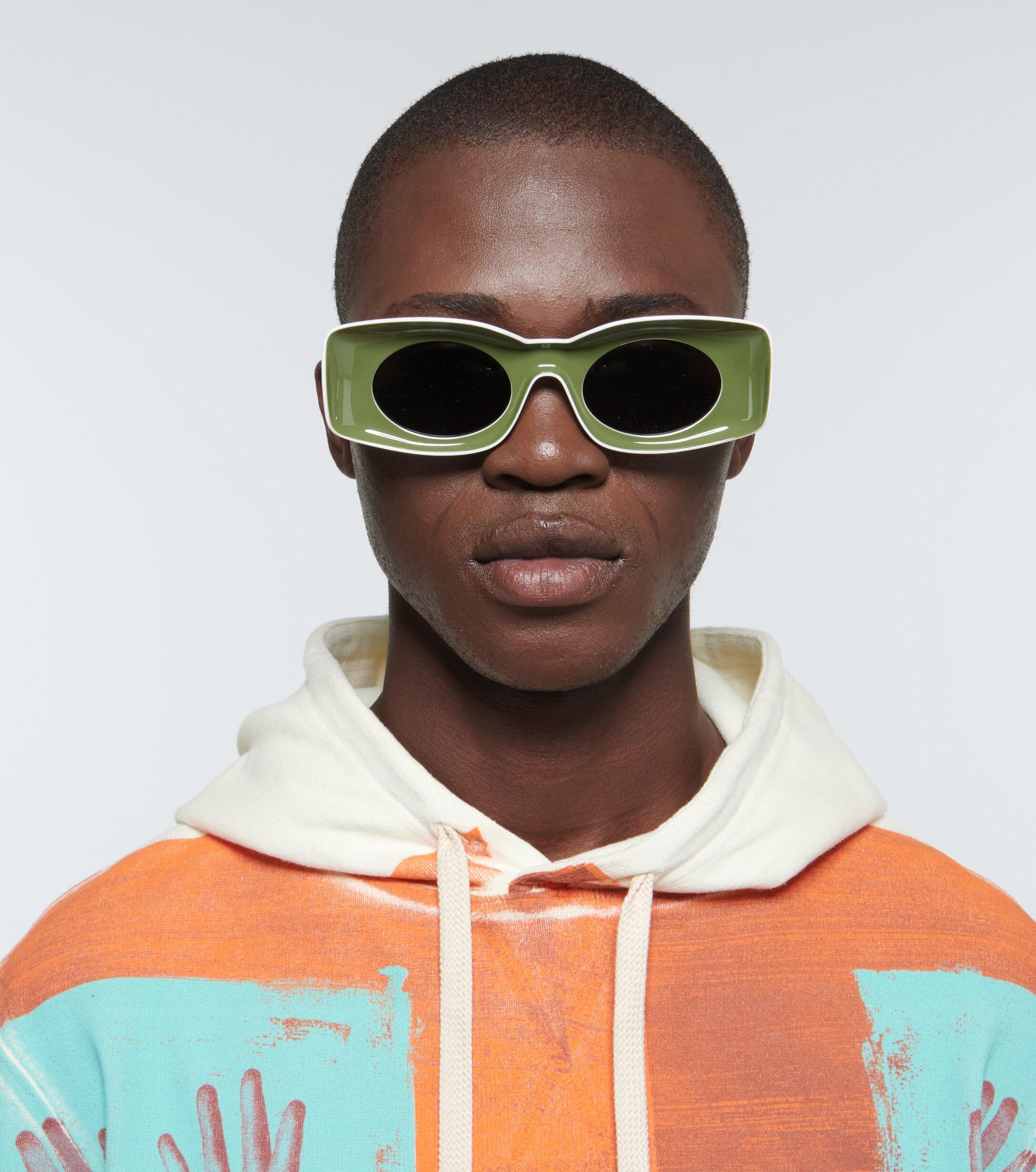 Loewe Paula's Ibiza Acetate Sunglasses in Green for Men | Lyst