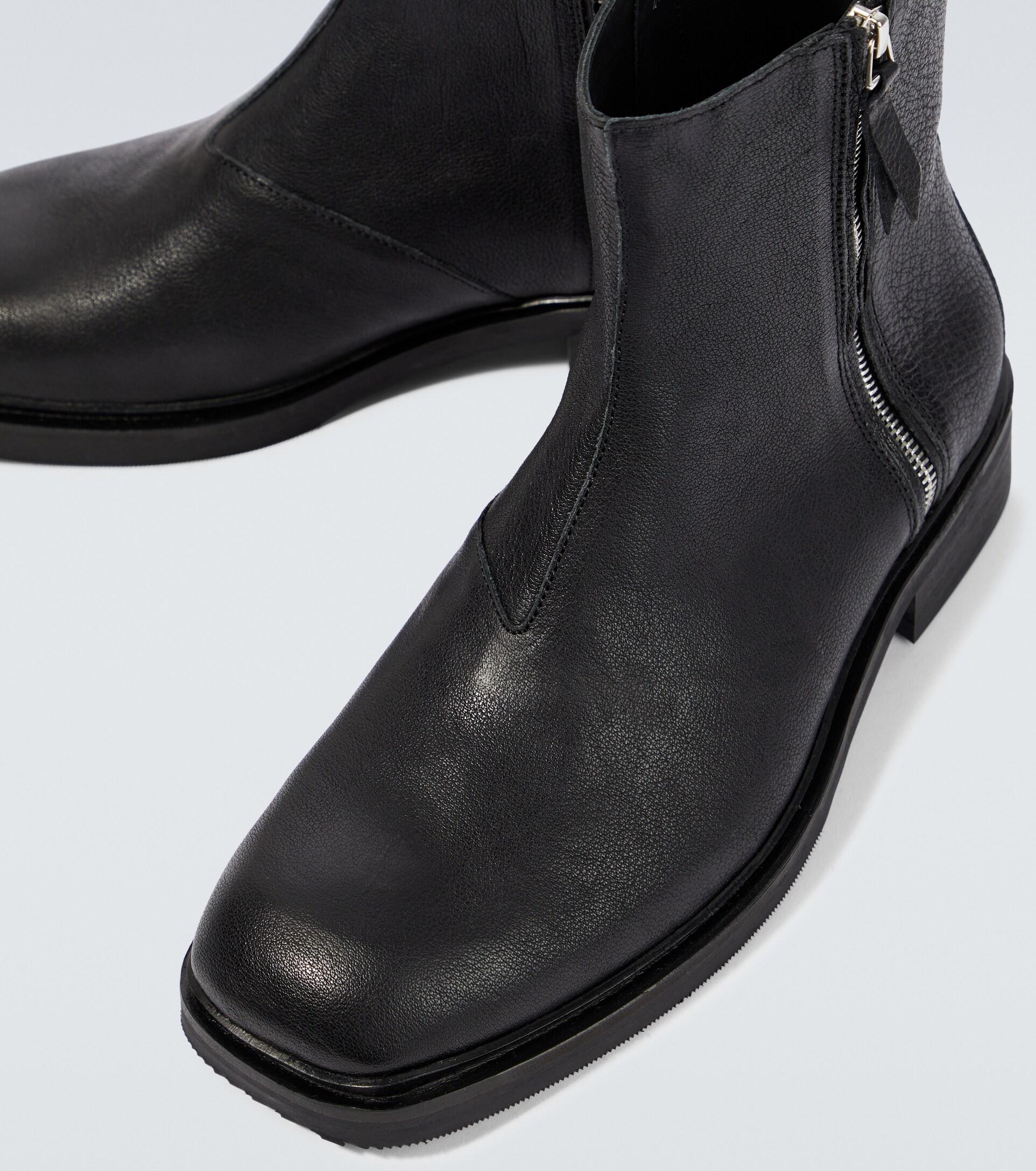 Our Legacy Daimyo Leather Ankle Boots in Black for Men | Lyst