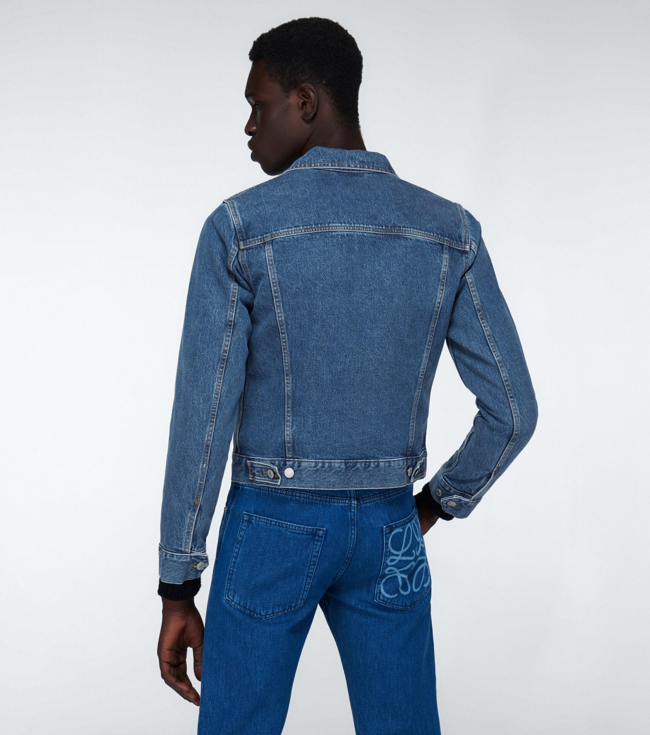 dries van noten denim jacket