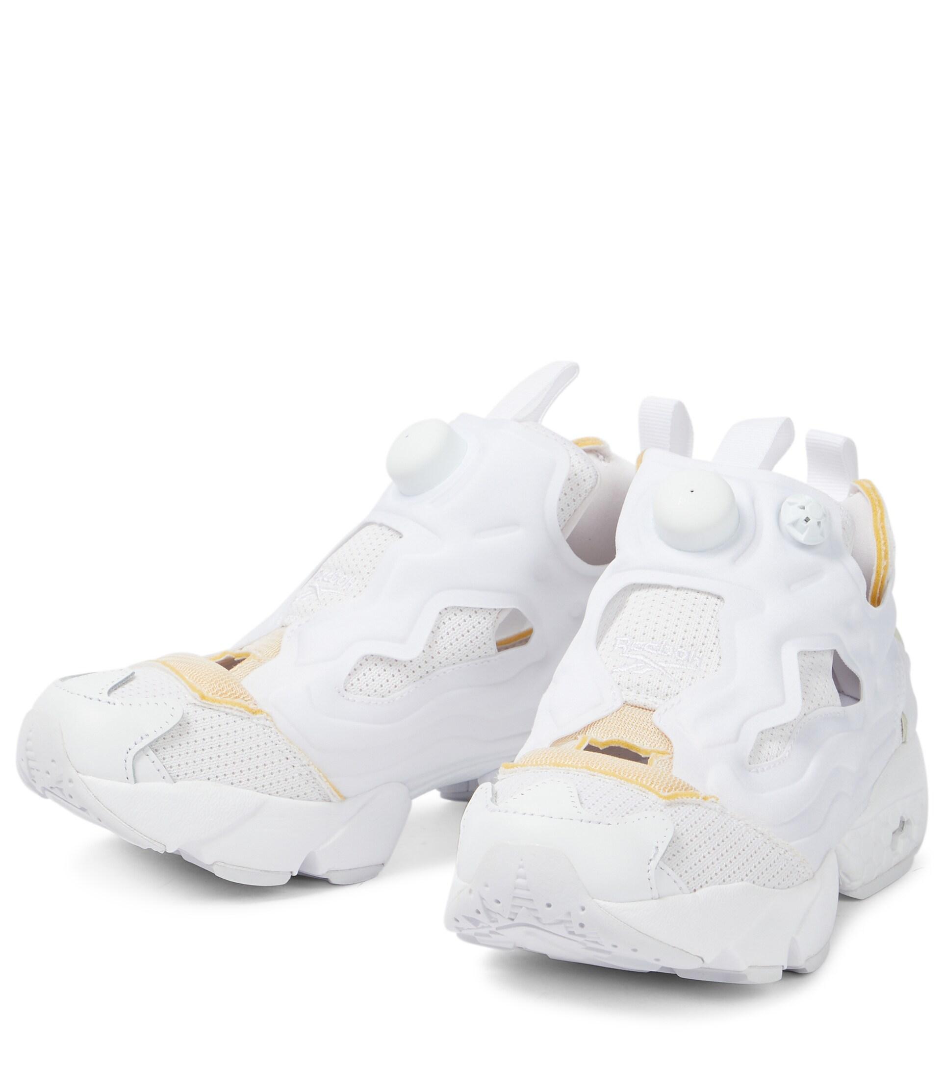 Maison Margiela X Reebok Instapump Fury Sneakers in White | Lyst