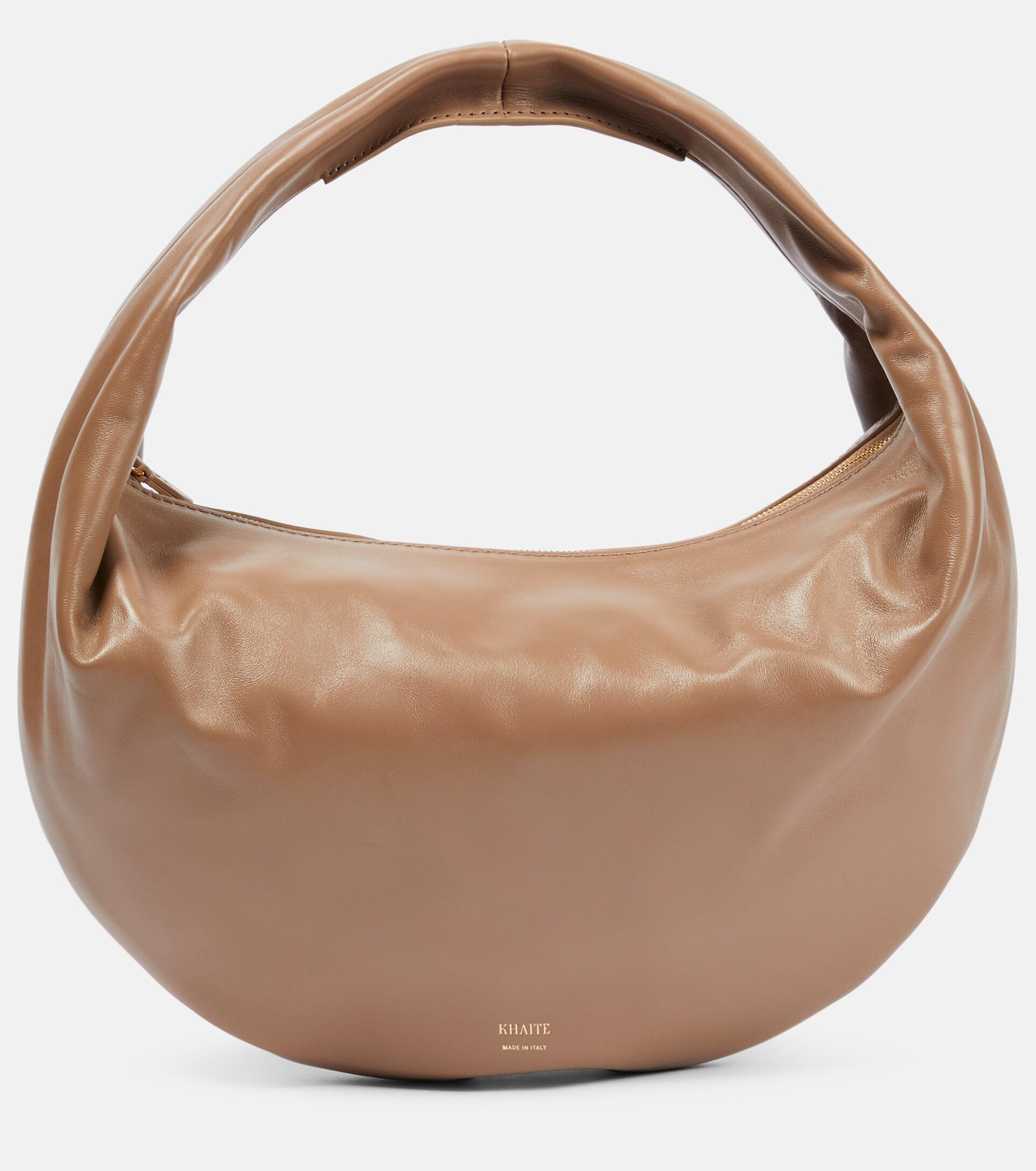 Khaite Medium Olivia Shearling Shoulder Bag