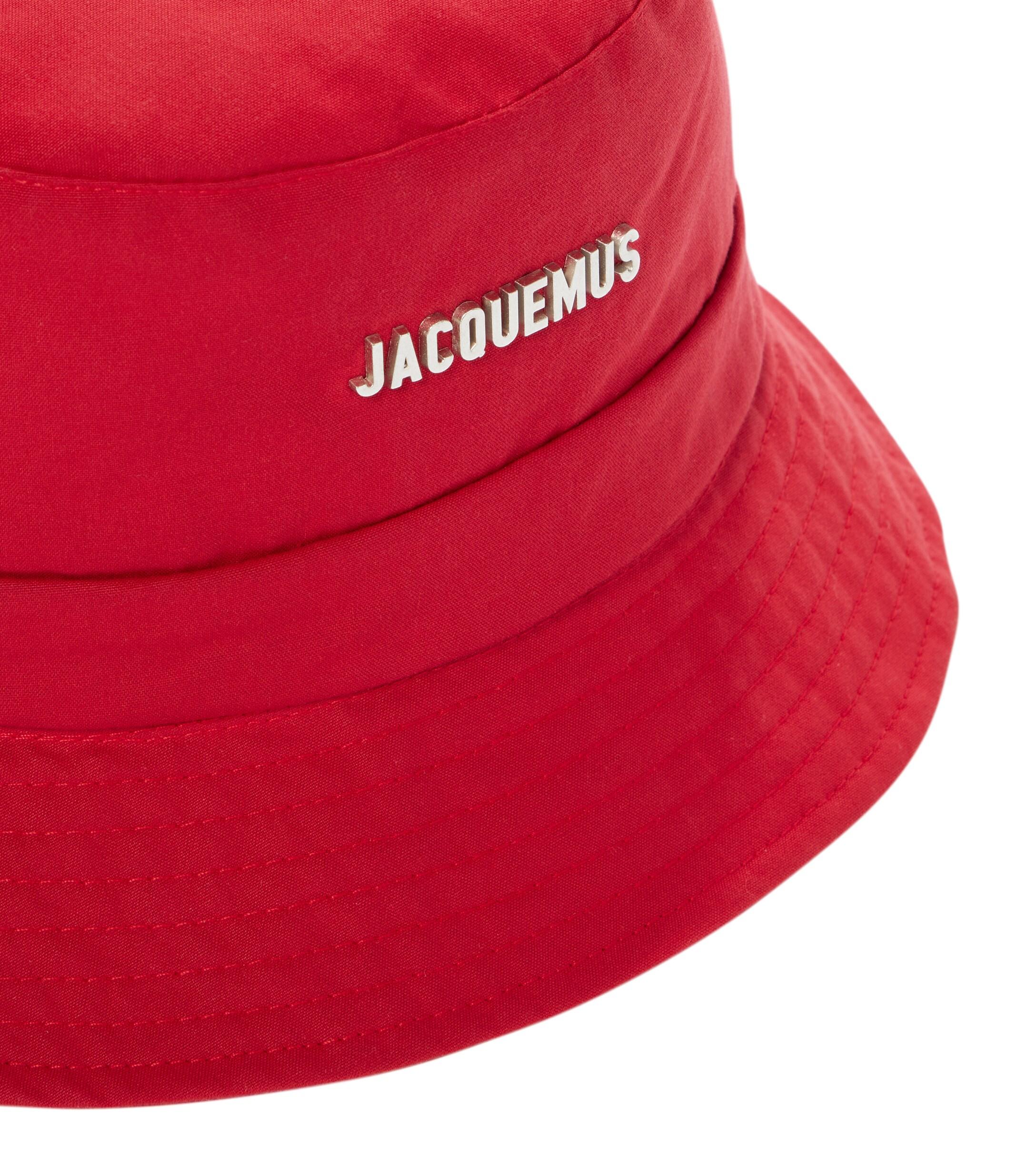 Jacquemus Le Bob Gadjo Bucket Hat in Red | Lyst