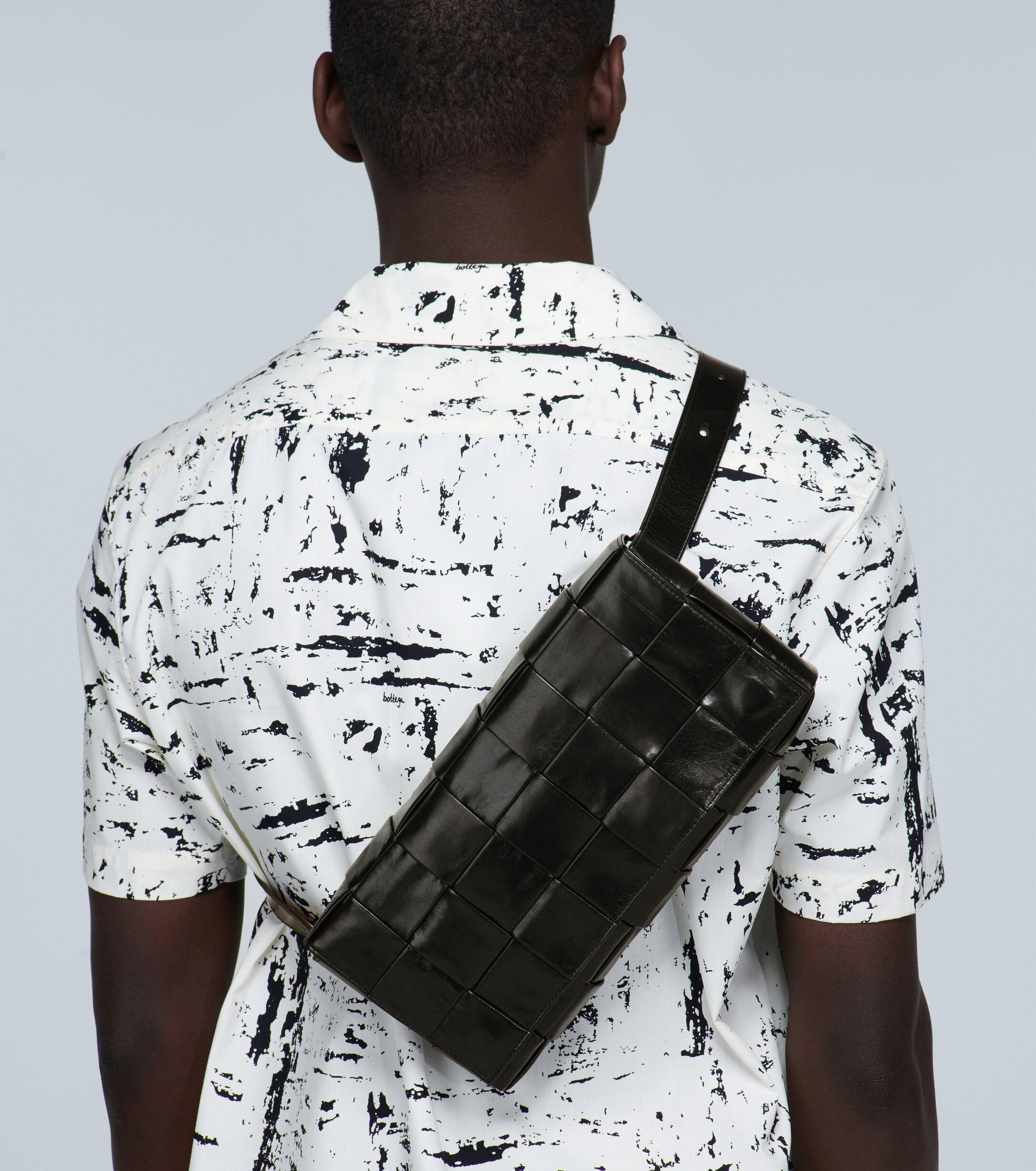 Bottega Veneta Cassette Leather Belt 