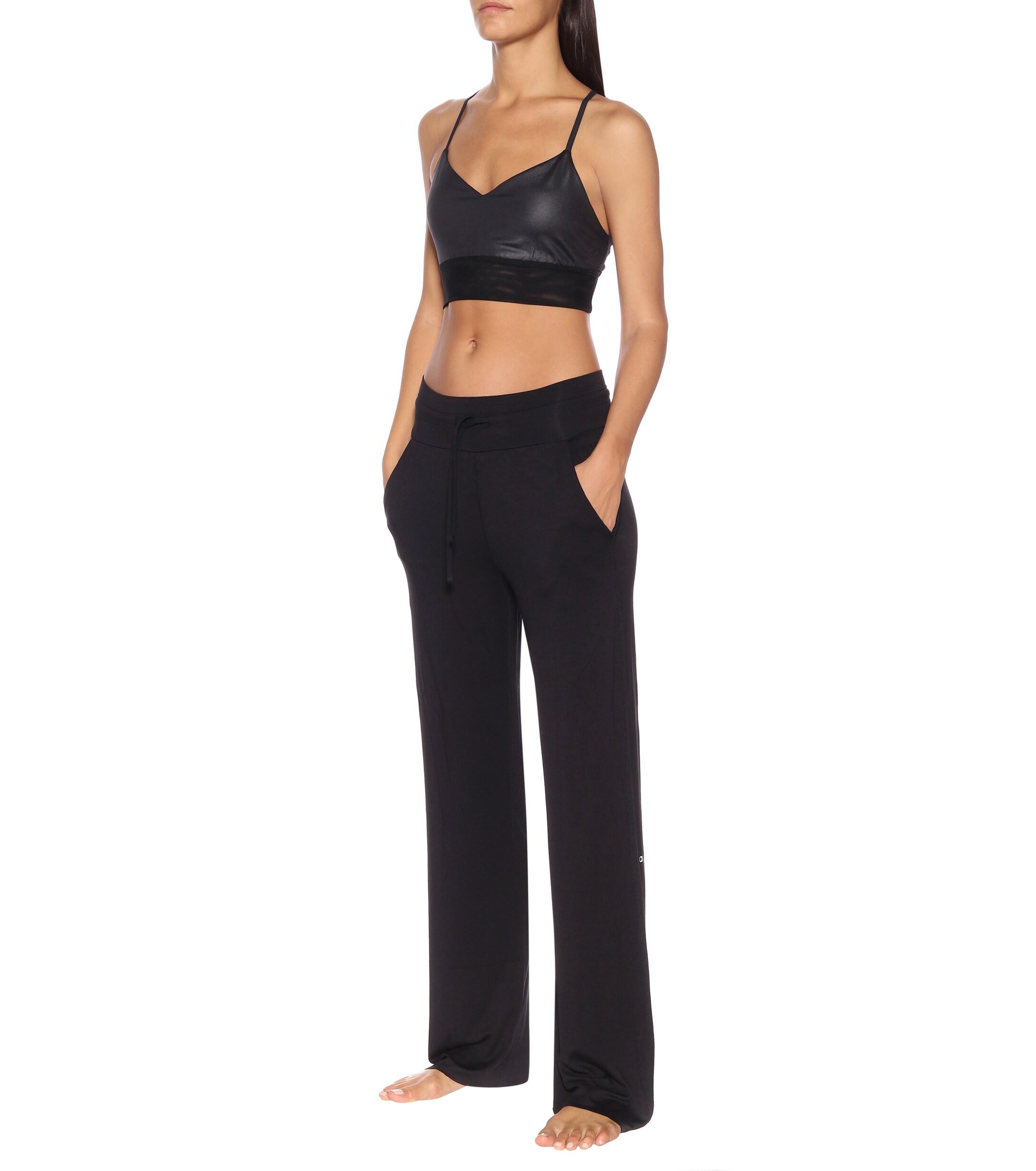 track pants gray