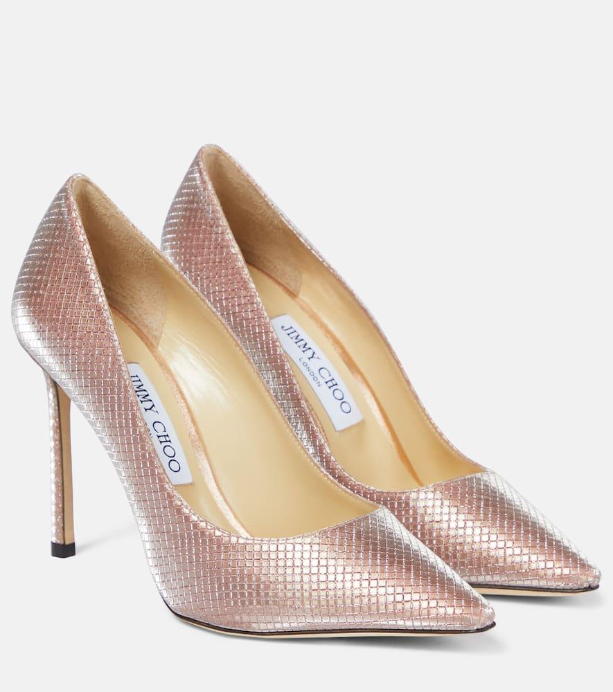 Jimmy Choo Romy 100 Pumps in Pink | Lyst