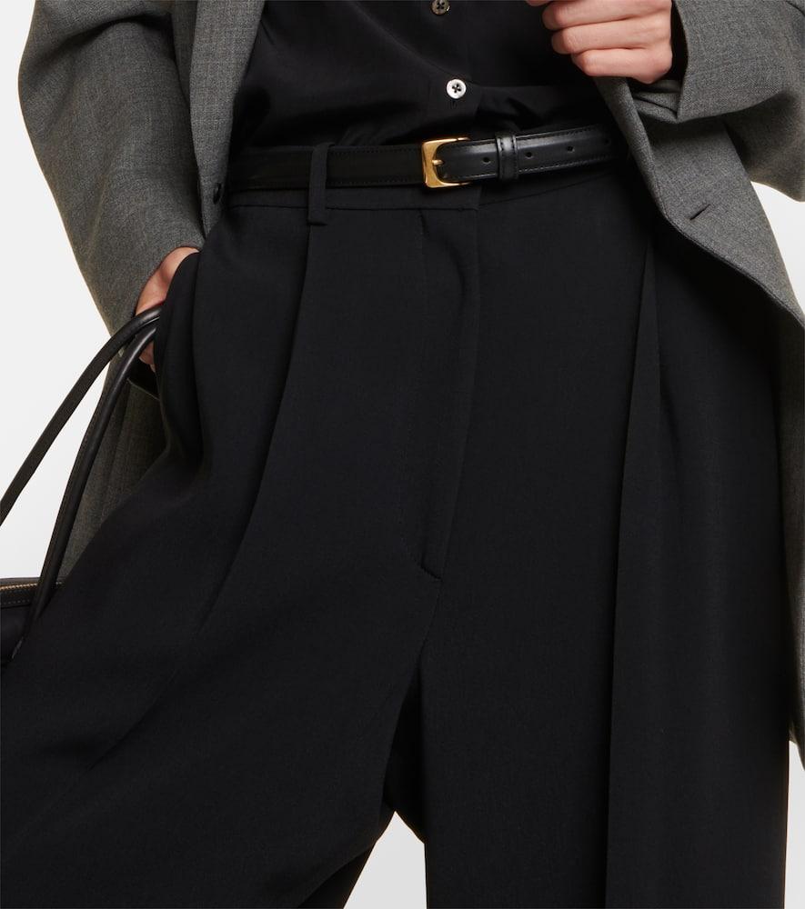 オシャレ☆ THE ROW ザ ロウ Slim leather belt レザーベルト 黒 W1686L136BAGF_1600x.jpg?v=
