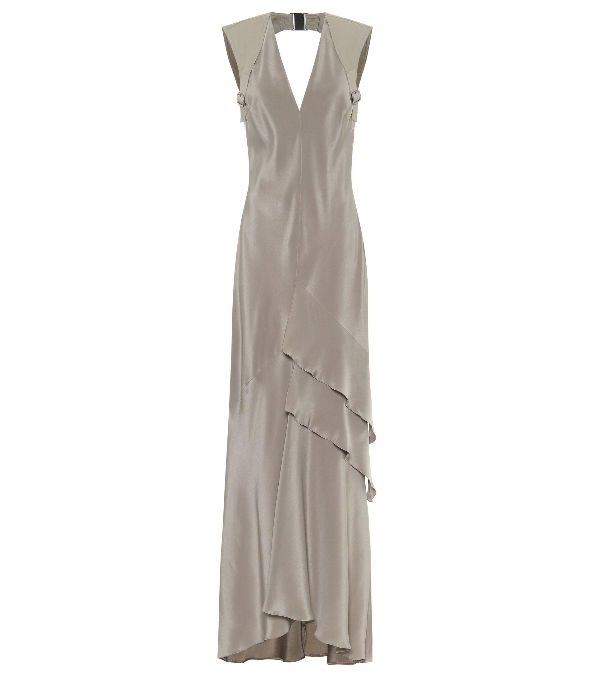 Max Mara Arezzo Silk-crepe Gown | Lyst