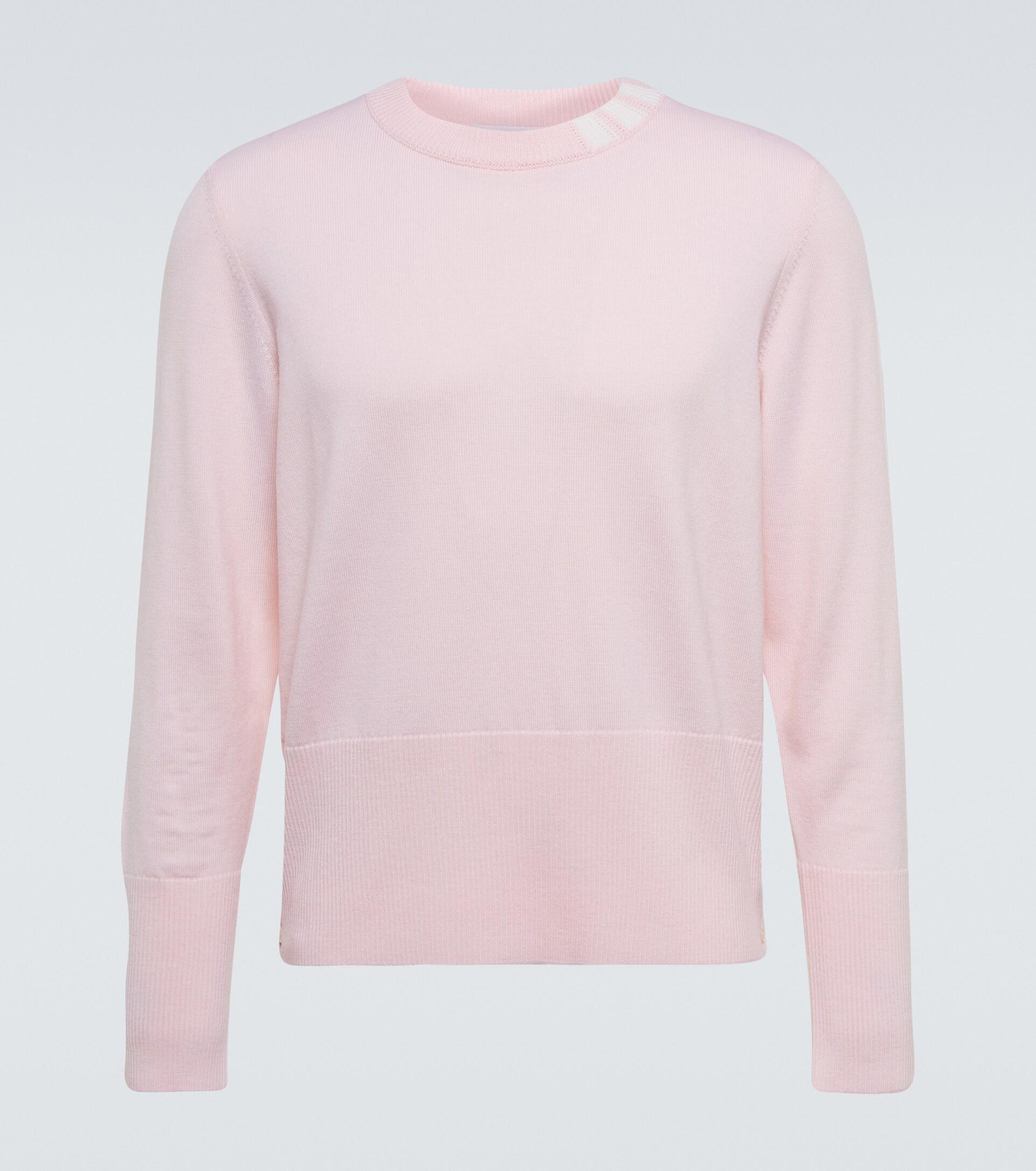 Thom Browne Wool Crewneck Sweater in 
