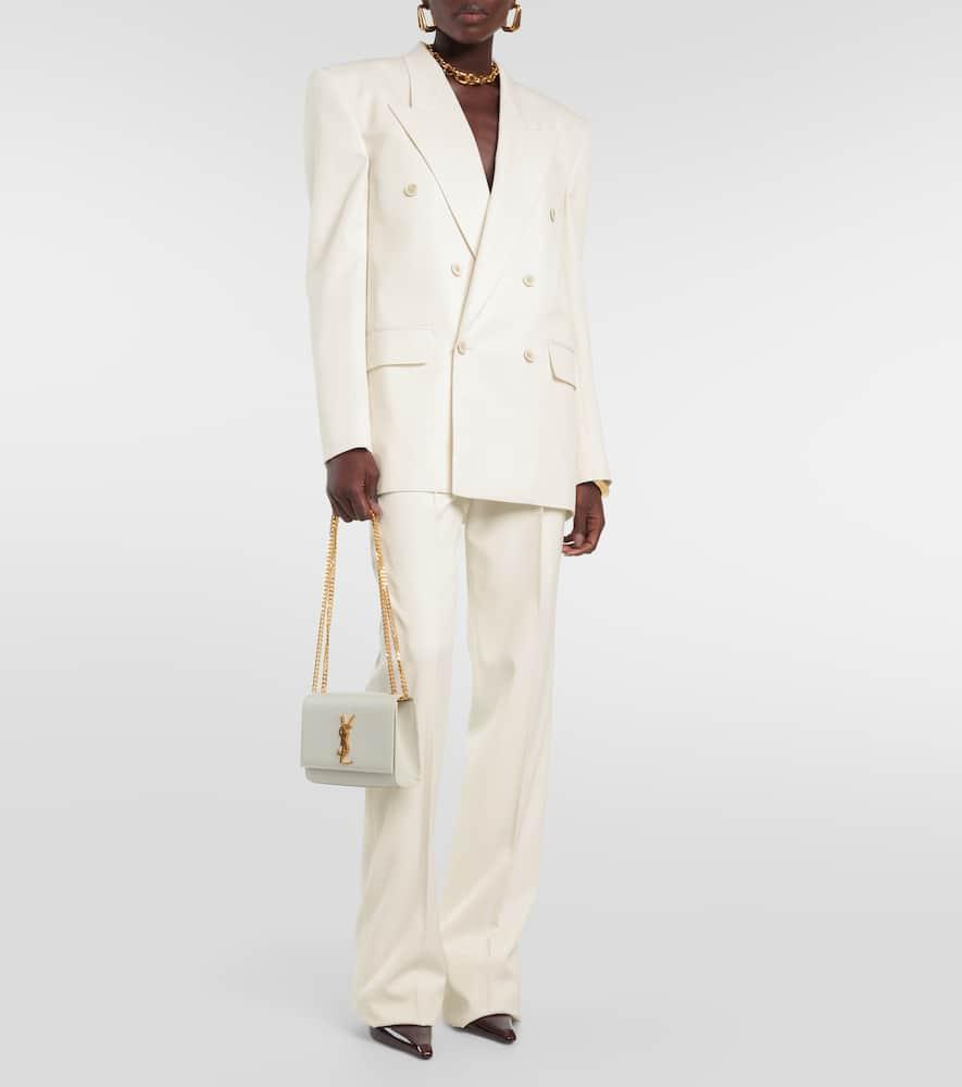 White Saint Laurent Jackets for Women | Lyst