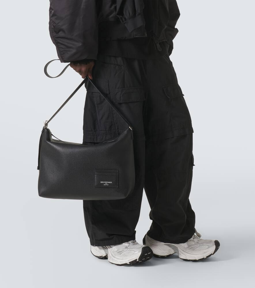 Balenciaga Credit Messenger Bag Large in Black for Men | Lyst
