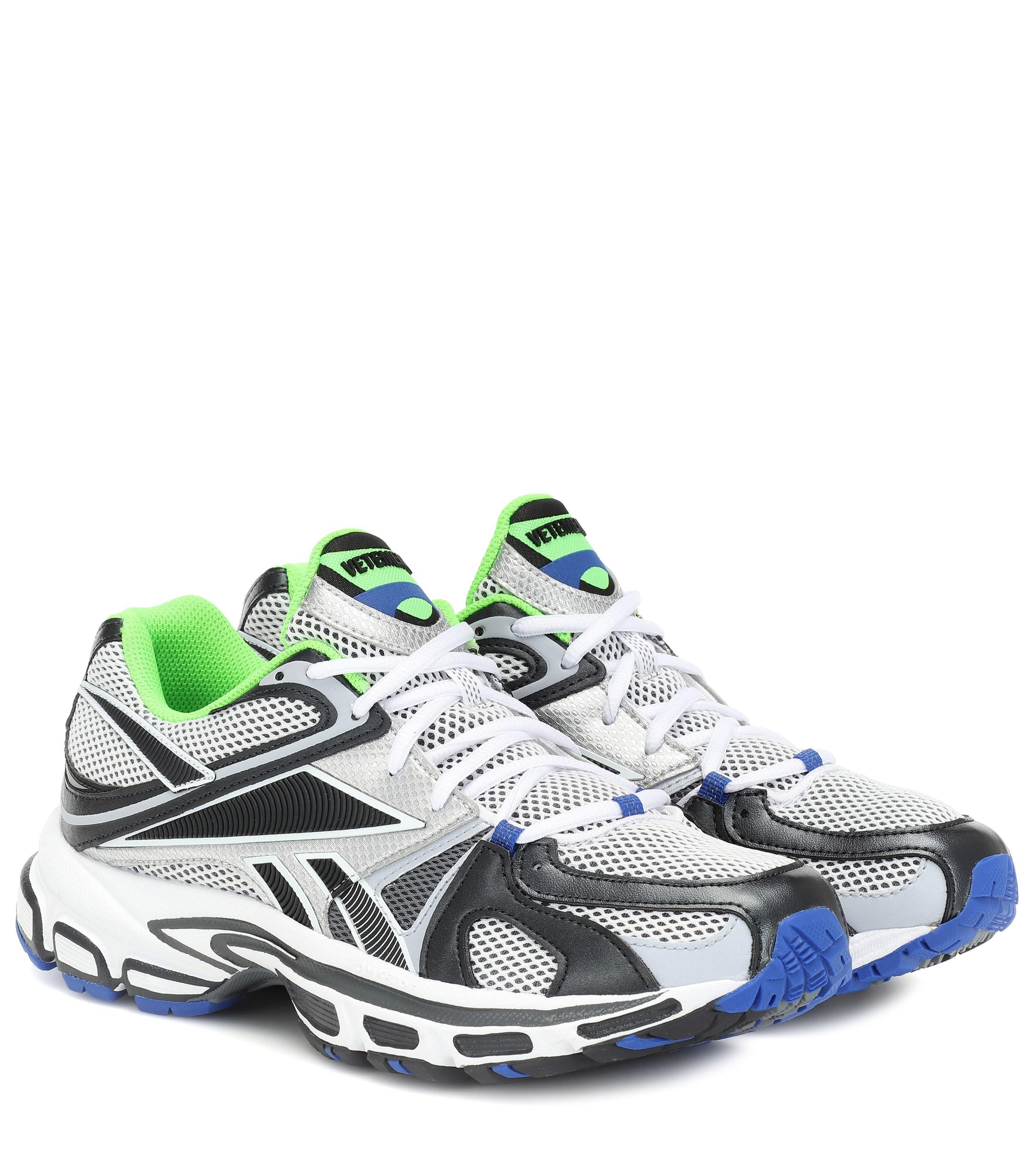 Vetements X Reebok Spike Runner 200 Sneakers in Green | Lyst