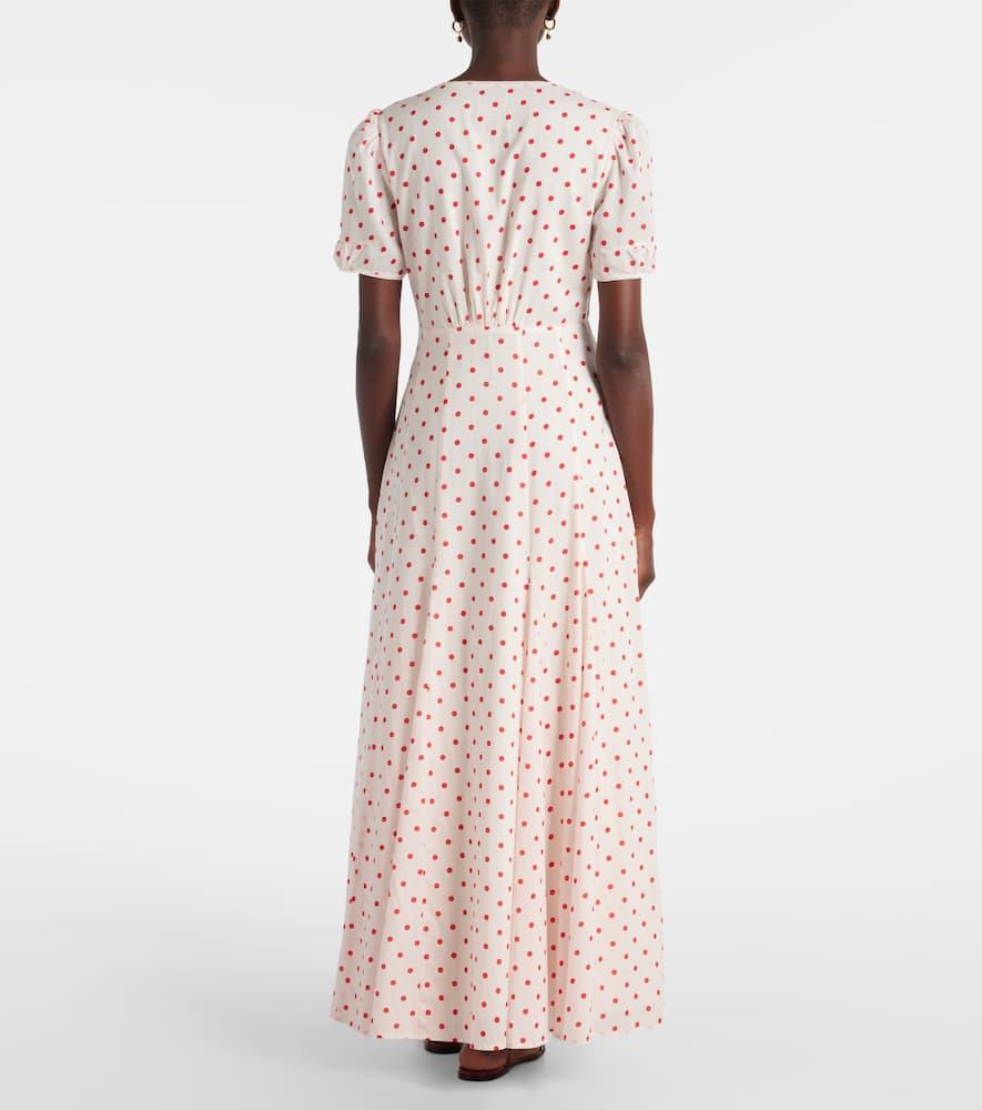 Posse Paloma Polka-Dot Maxi Dress | Lyst Canada