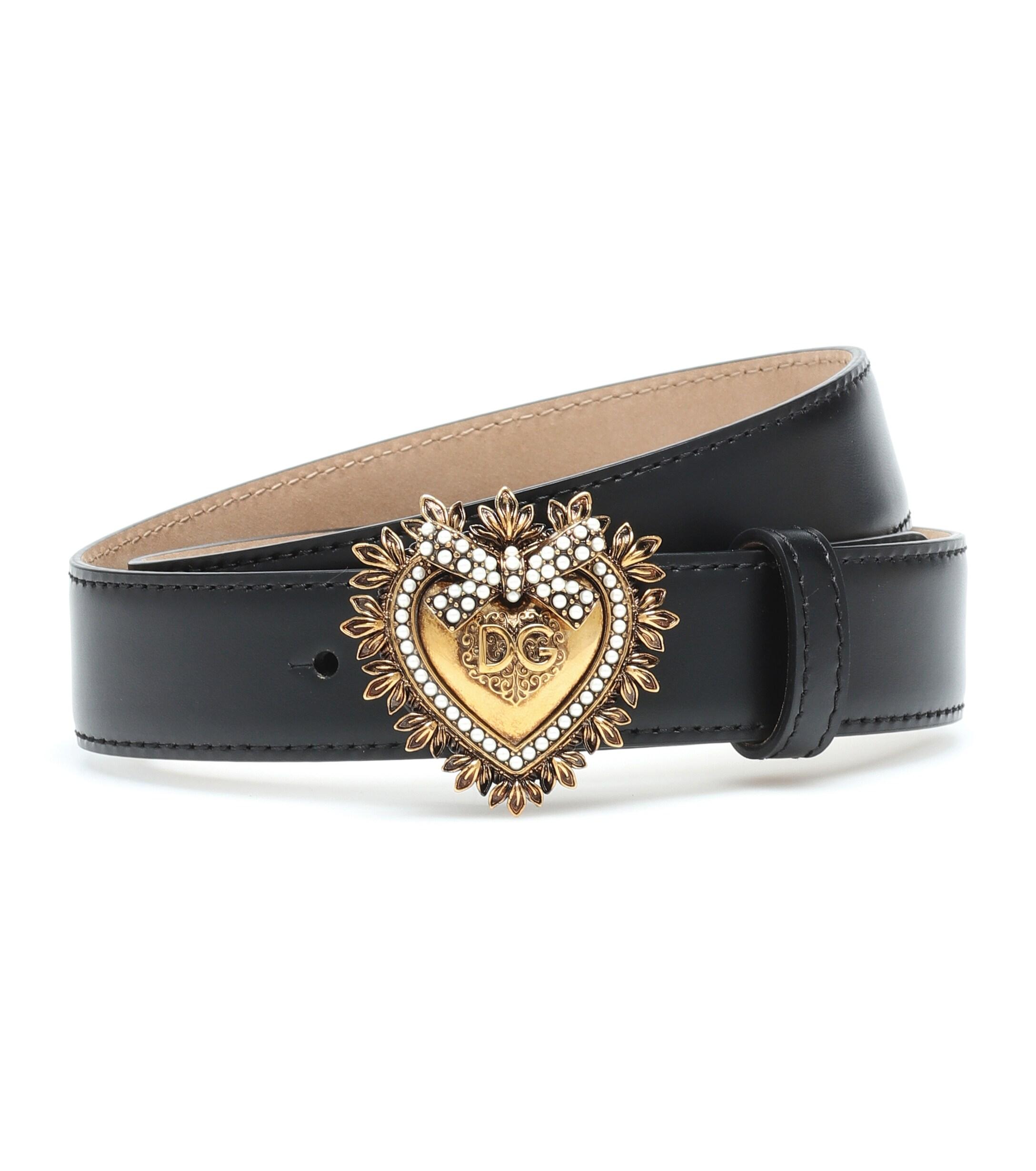 dolce gabbana devotion belt