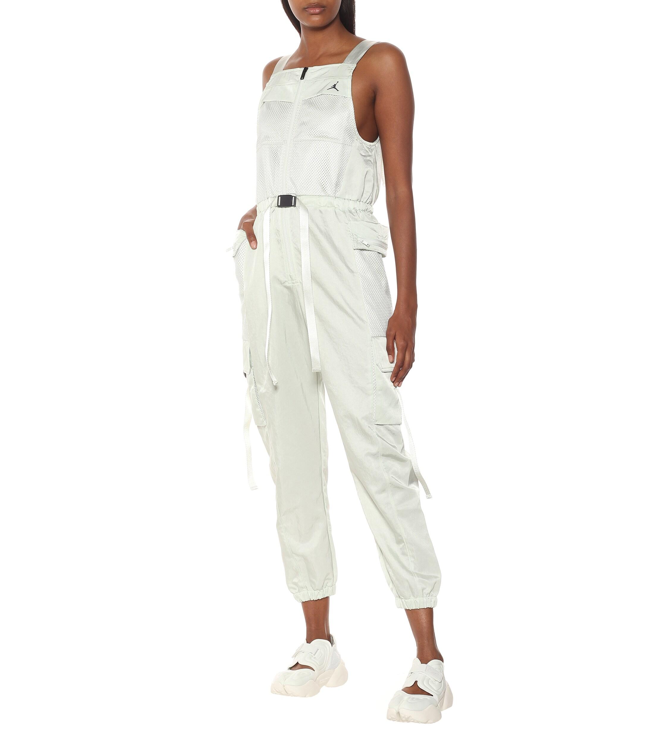 I have an English class hostel Almost Nike Jordan Utility Overalls in White | Lyst