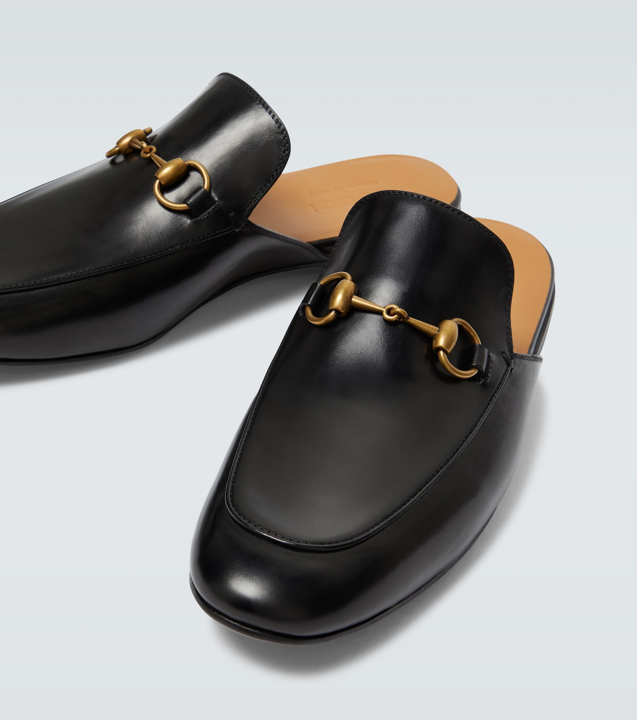 horsebit slippers