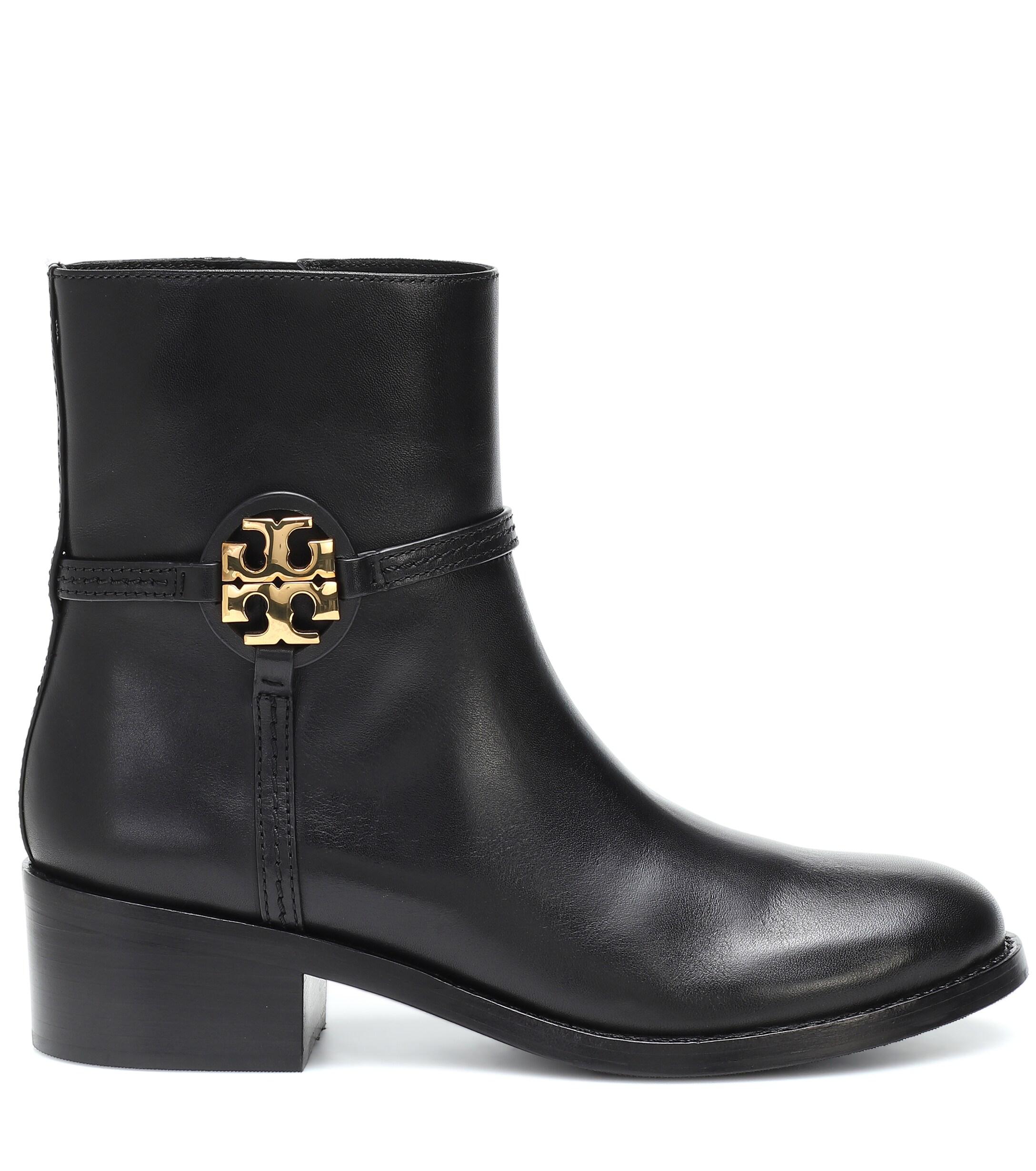tory burch flat ankle boots