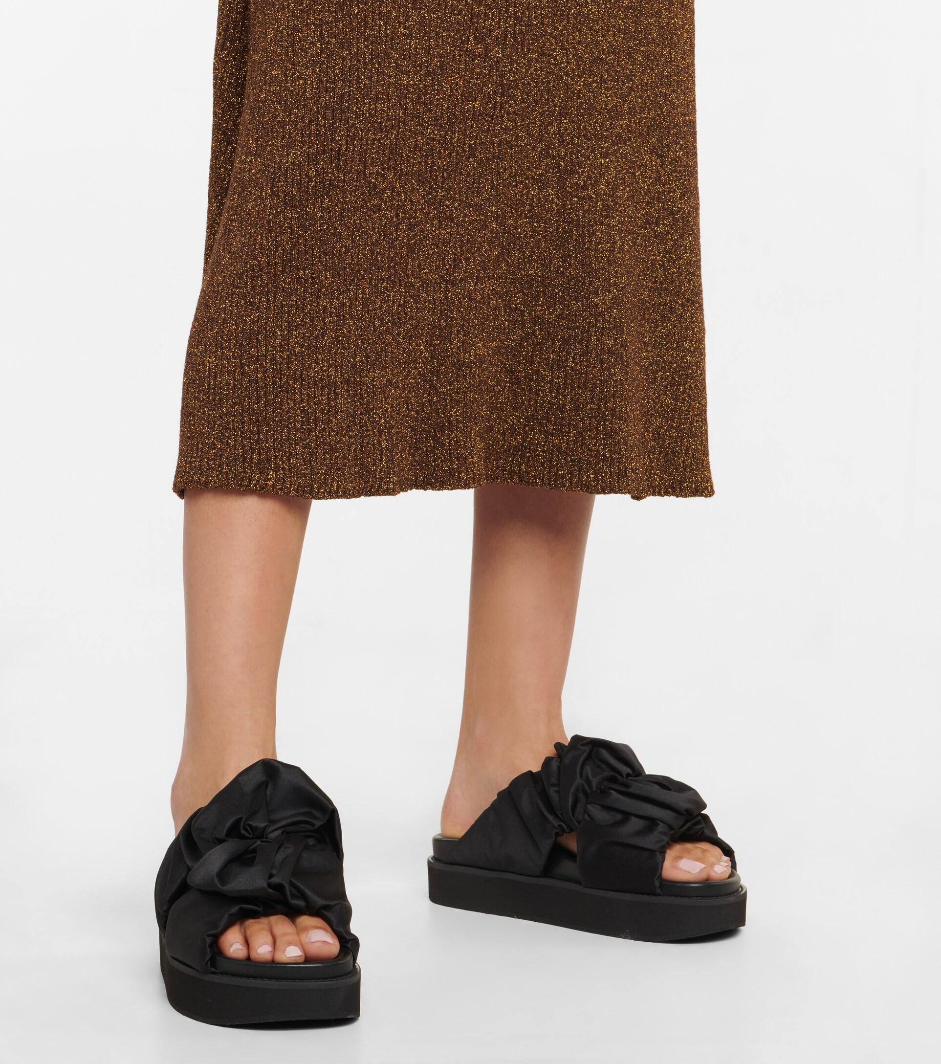 Ganni platform sandals sale