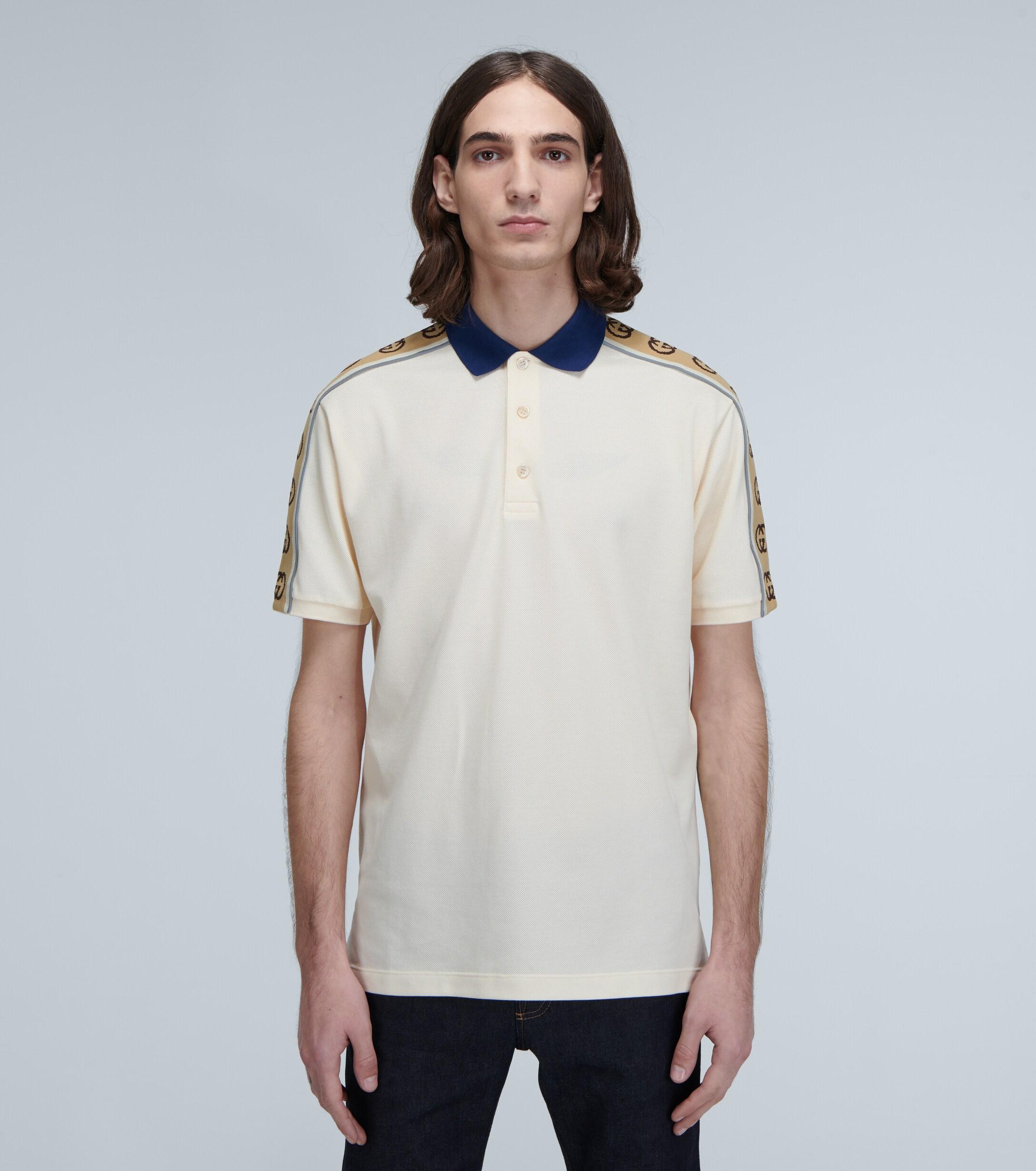 gucci polo beige
