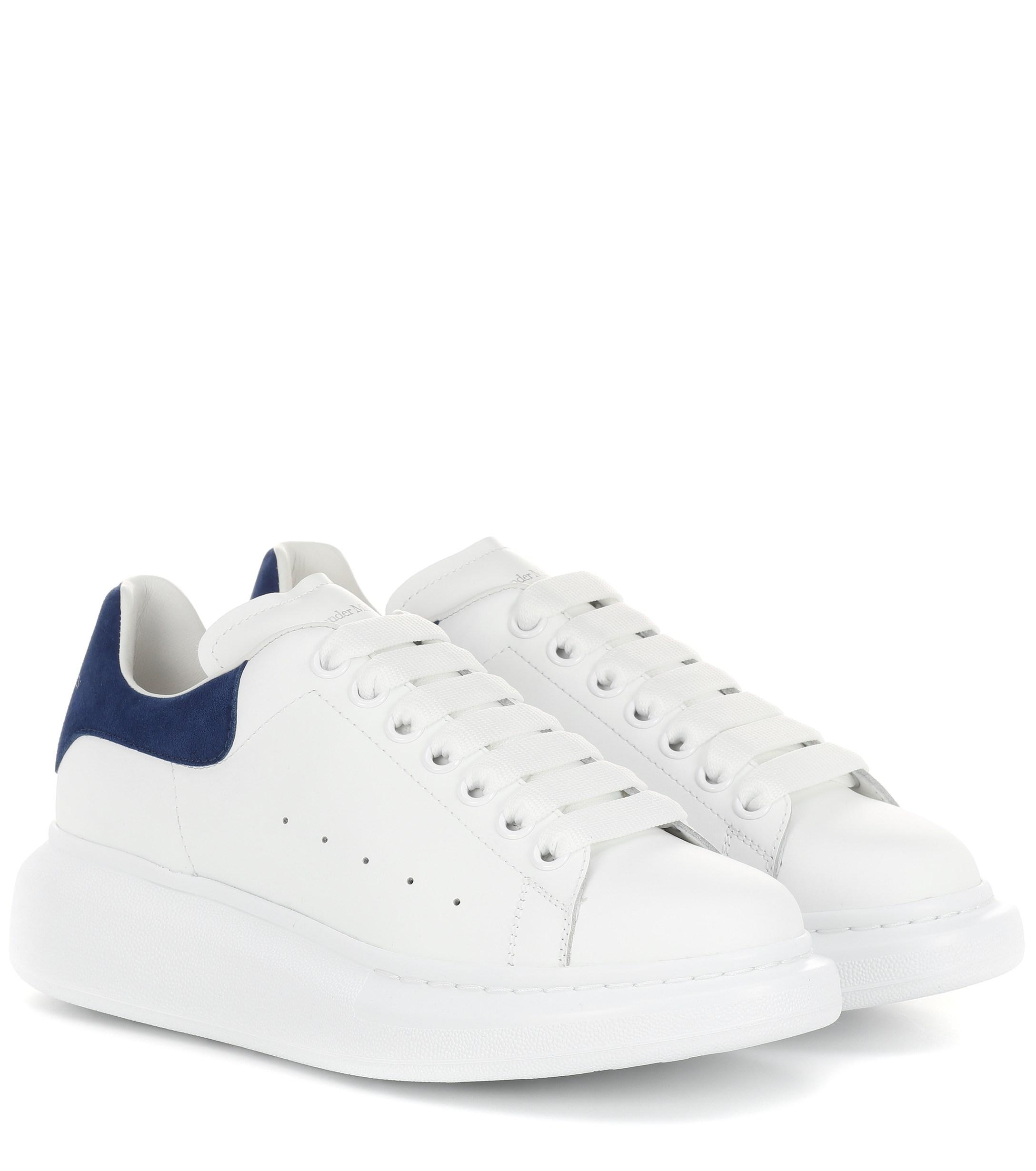alexander mcqueen white trainers