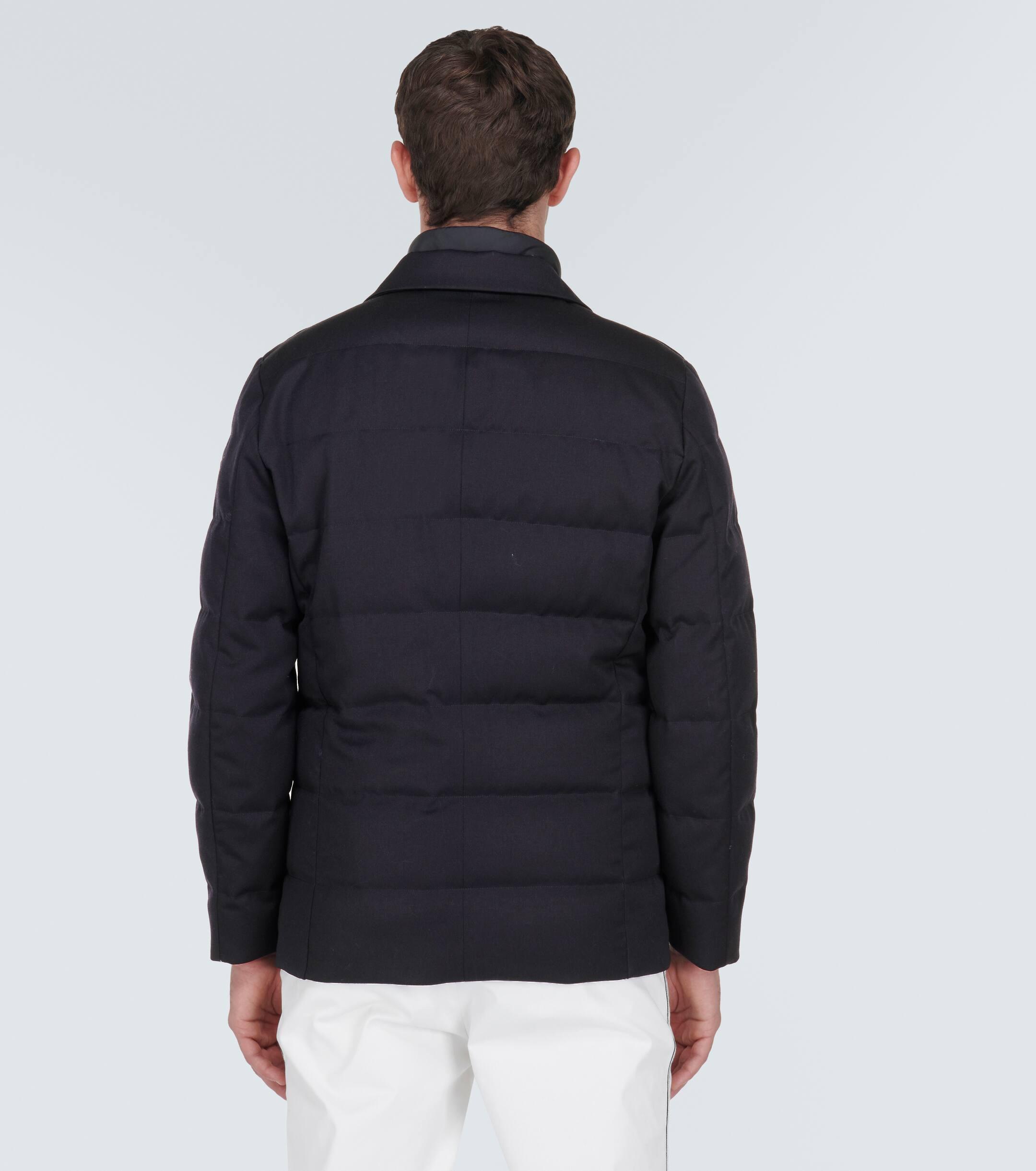 Moncler down blazer deals