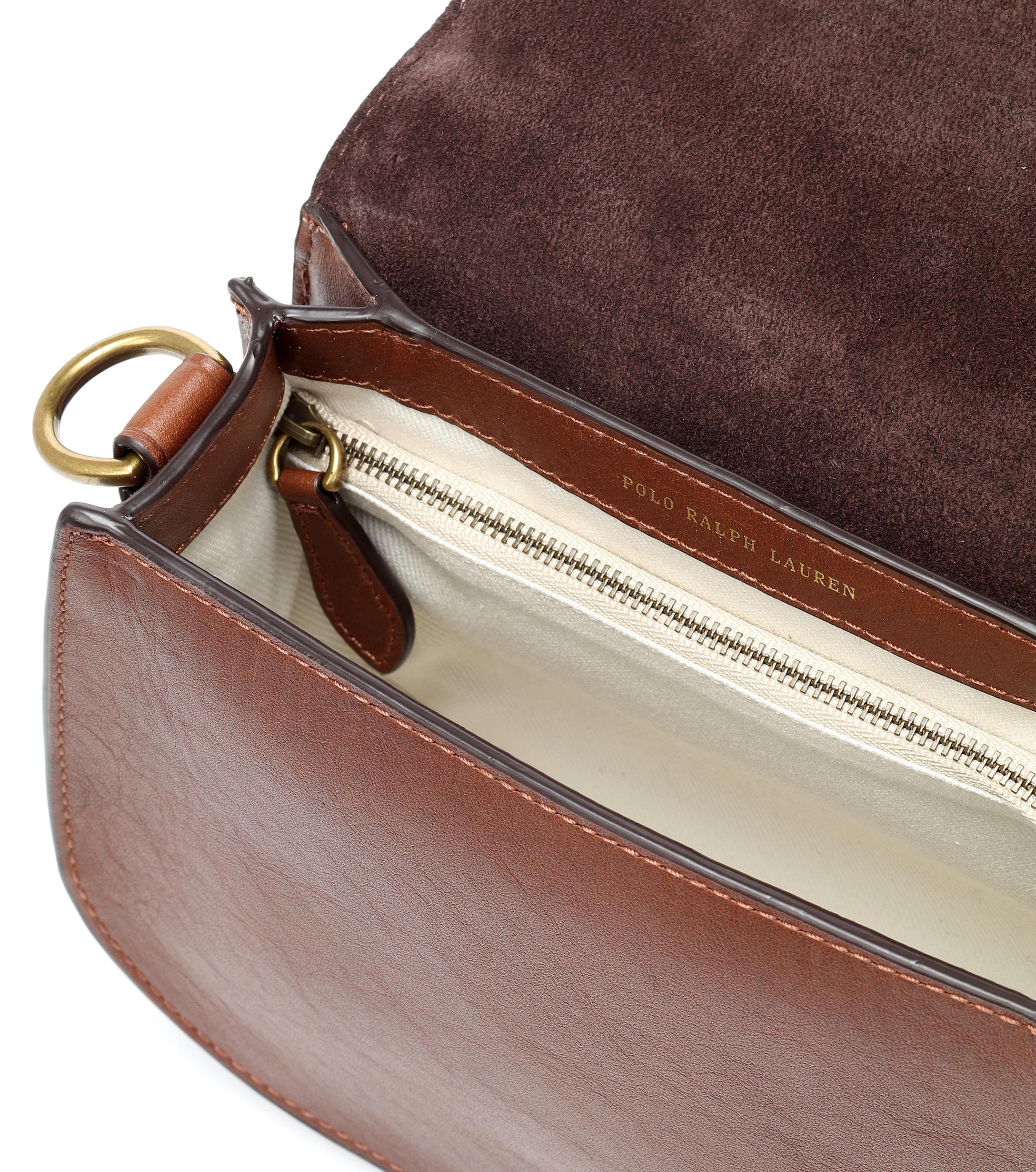 ralph lauren saddle crossbody bag