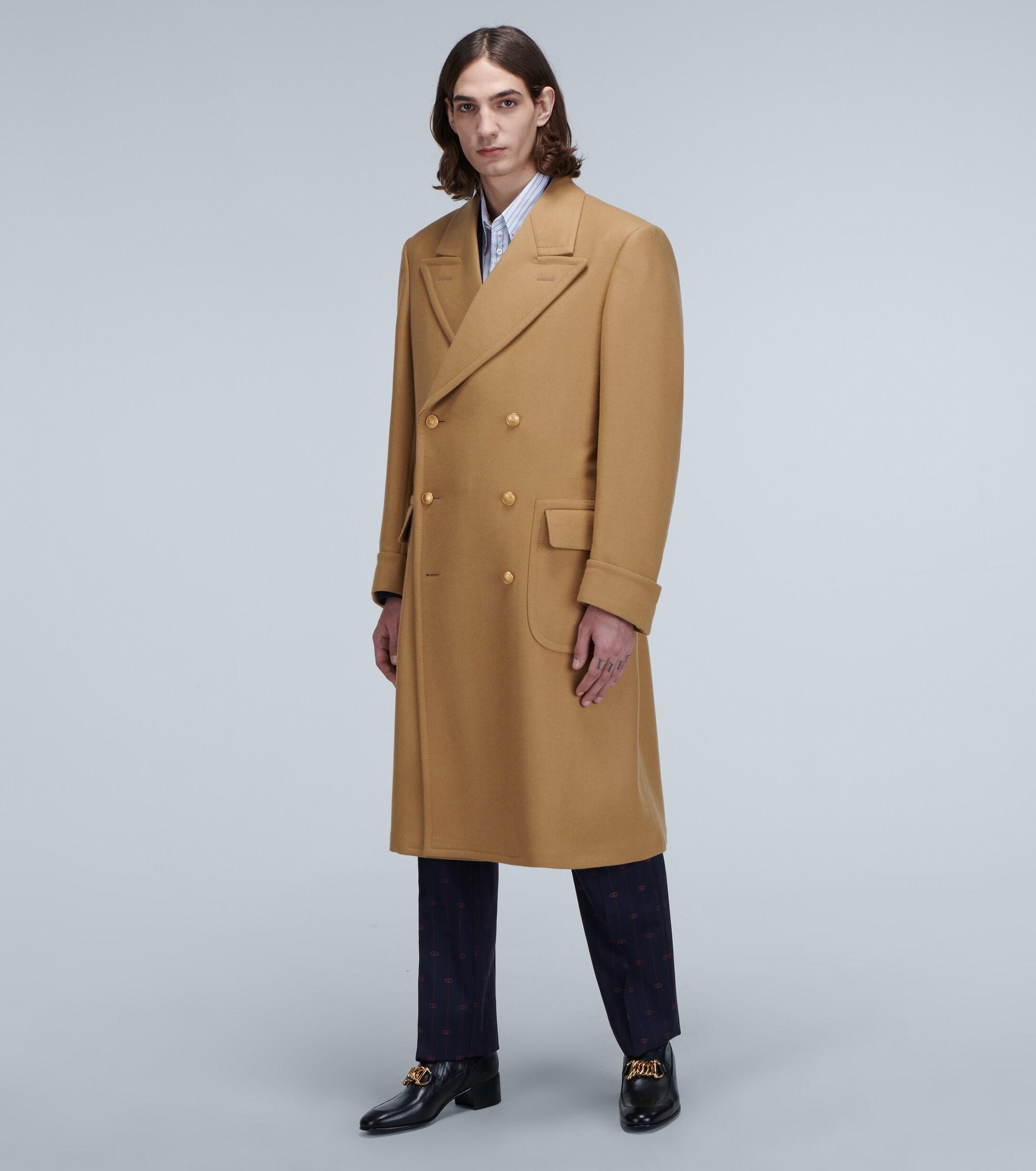 gucci camel coat