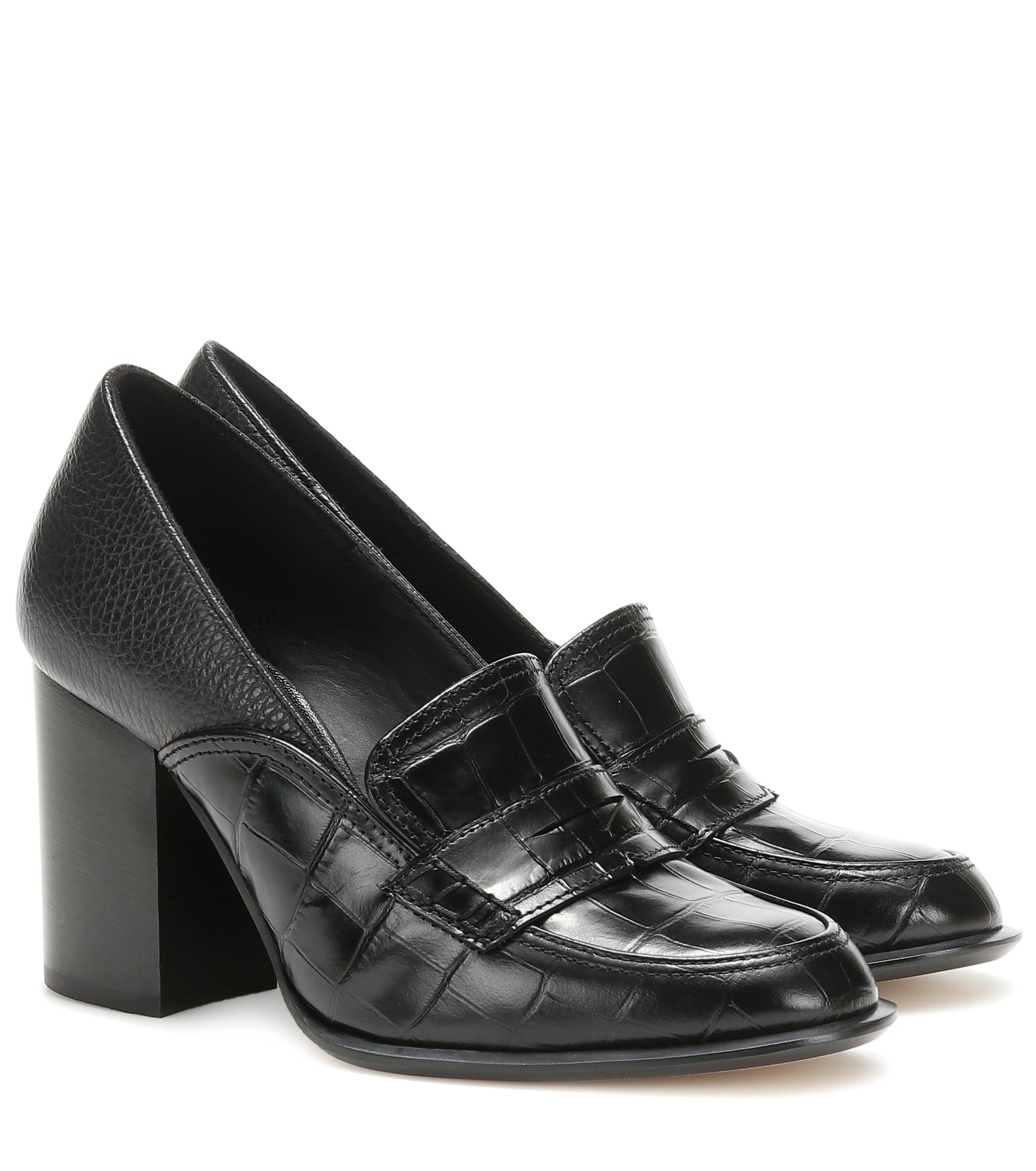 women's loafer pumps