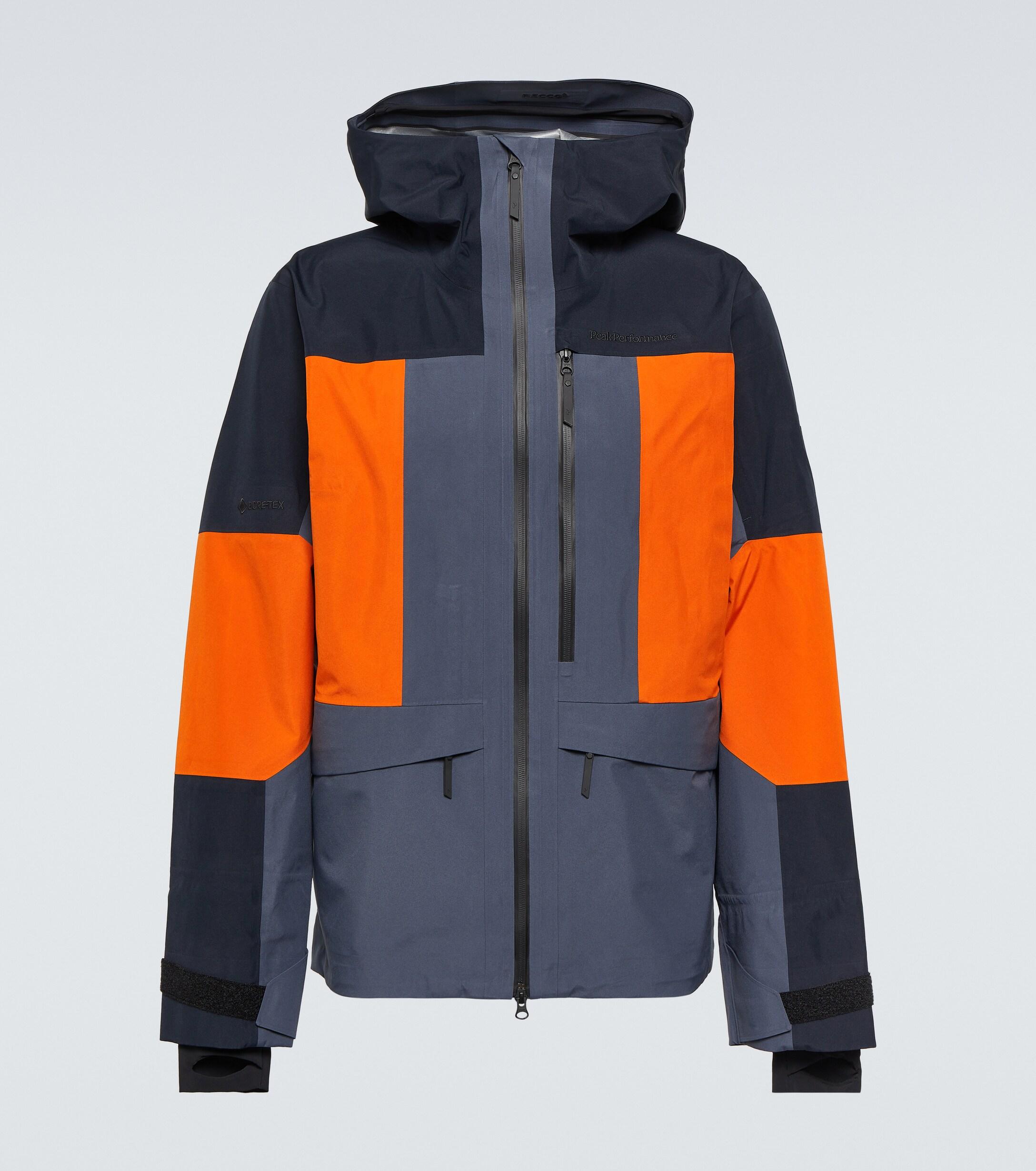Peak Performance Gravity Gore-tex® Ski Jacket in Orange for Men | Lyst UK