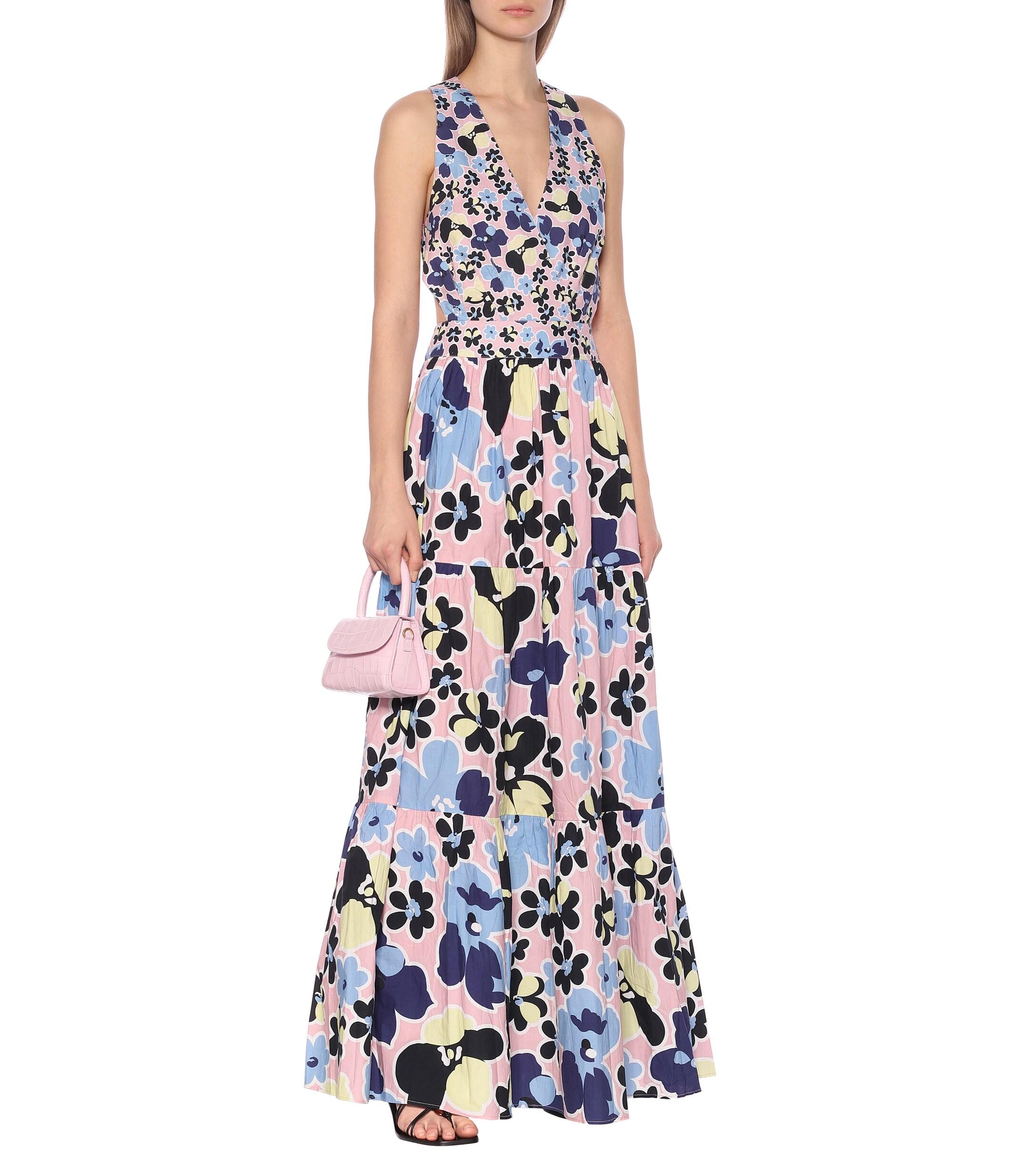 miro wrap maxi dress